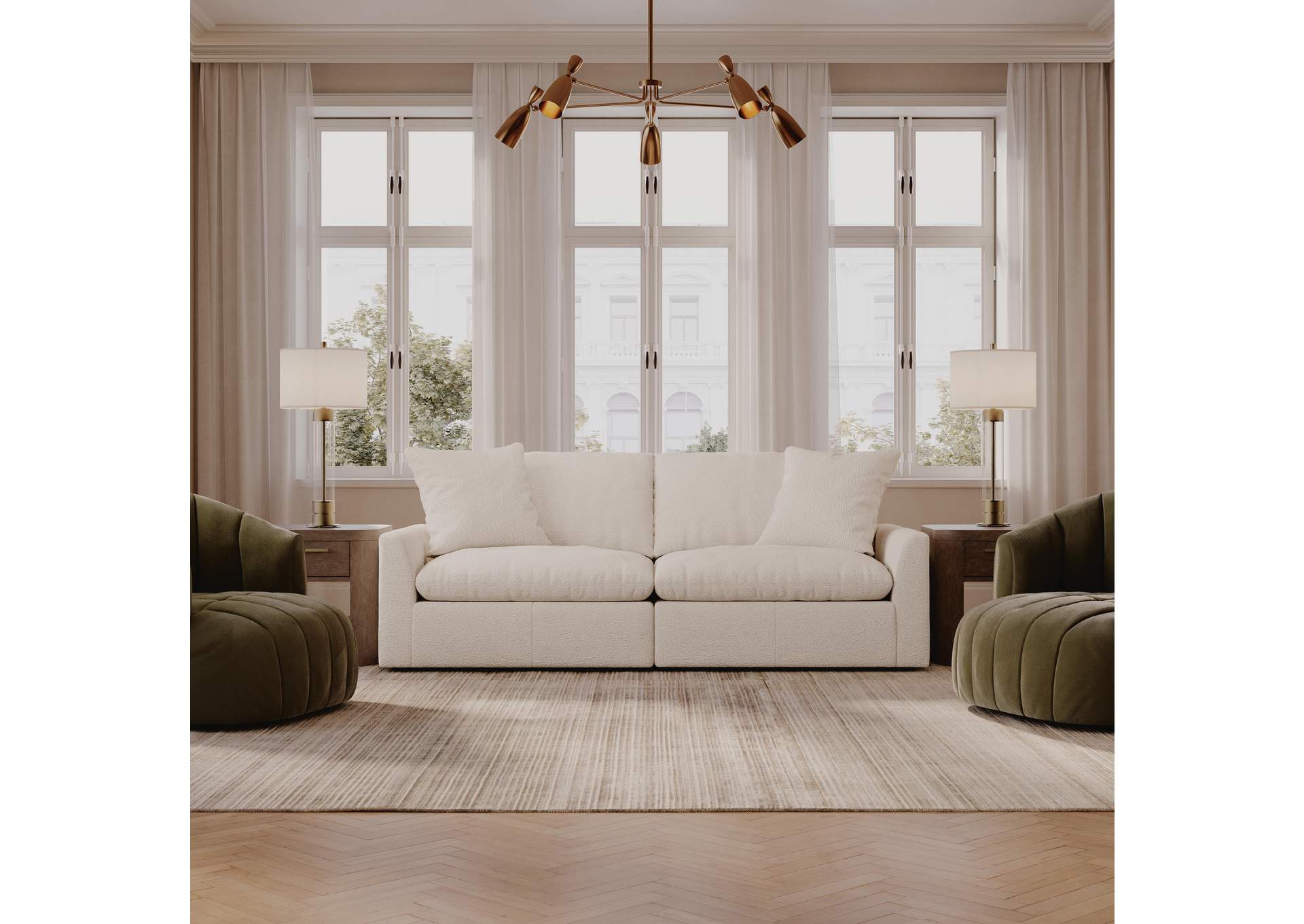 Whitehaven 2-Piece Sectional Loveseat image 2