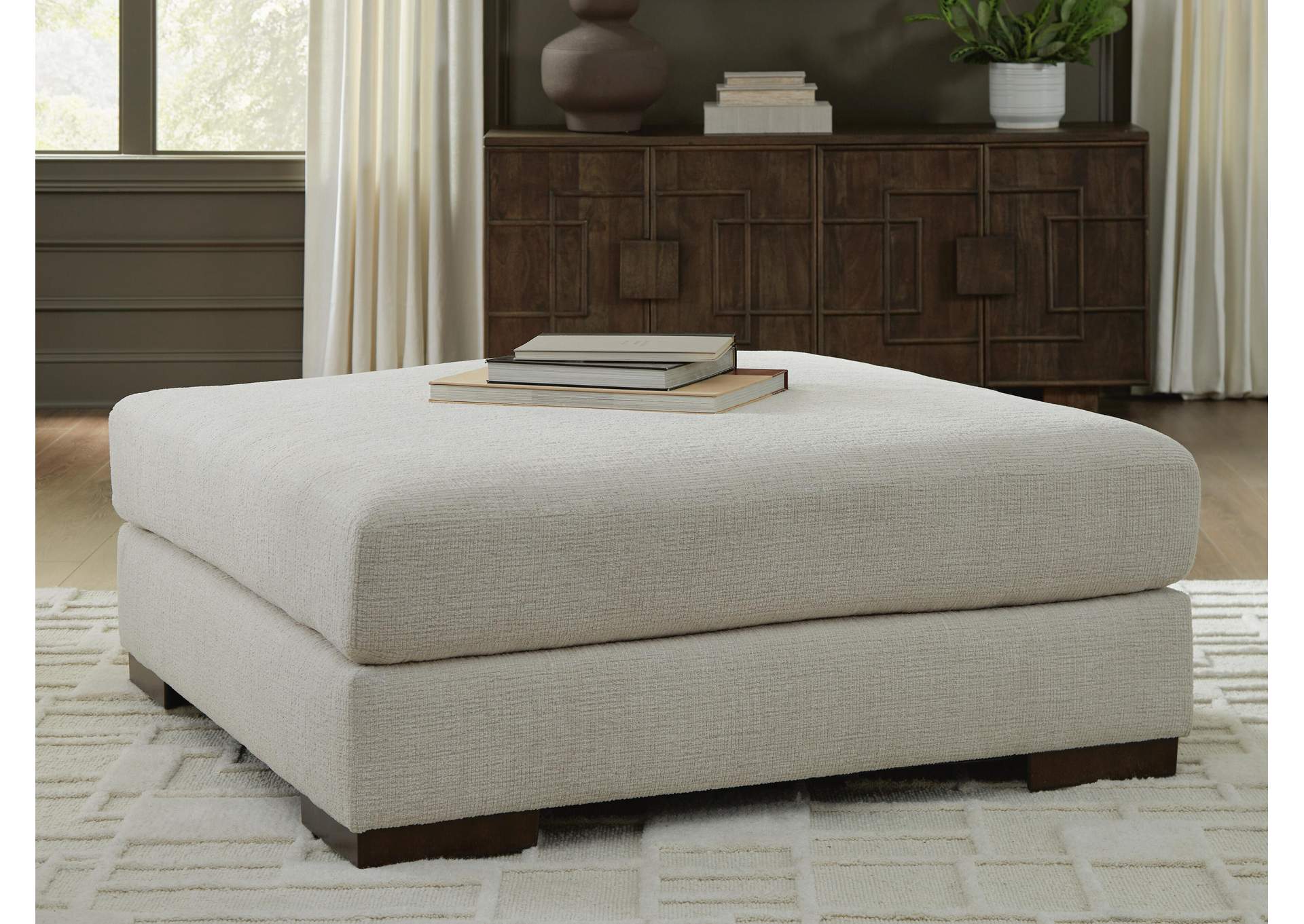 Barrelton Oversized Accent Ottoman image 2