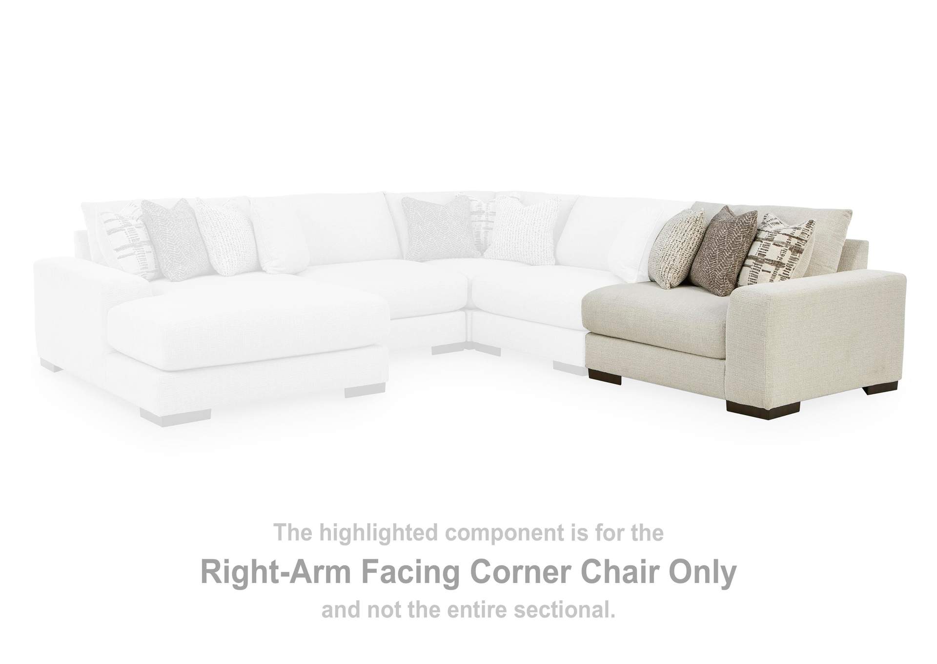 Barrelton 4-Piece Sectional image 3