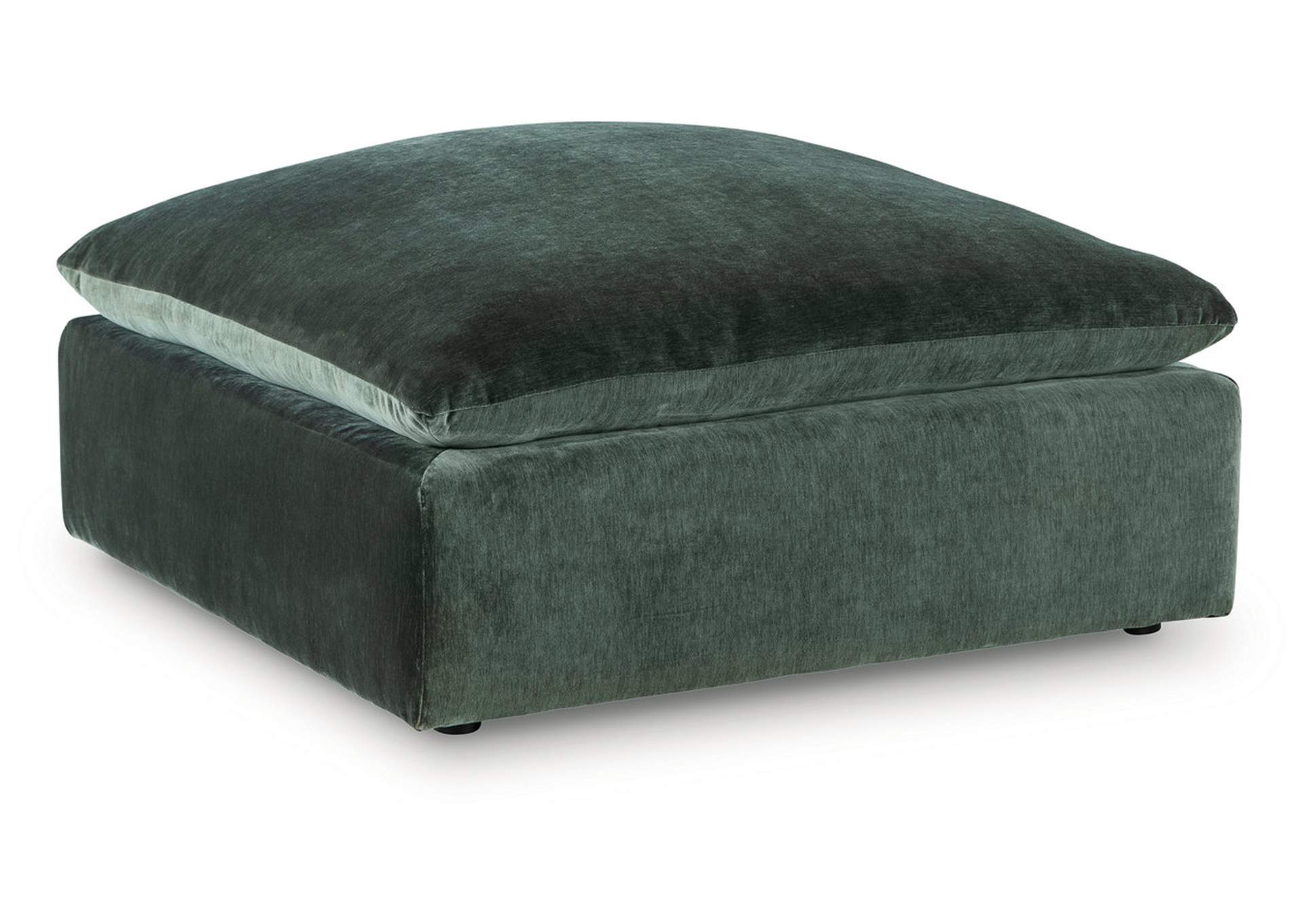 Carriage View Oversized Accent Ottoman image 1