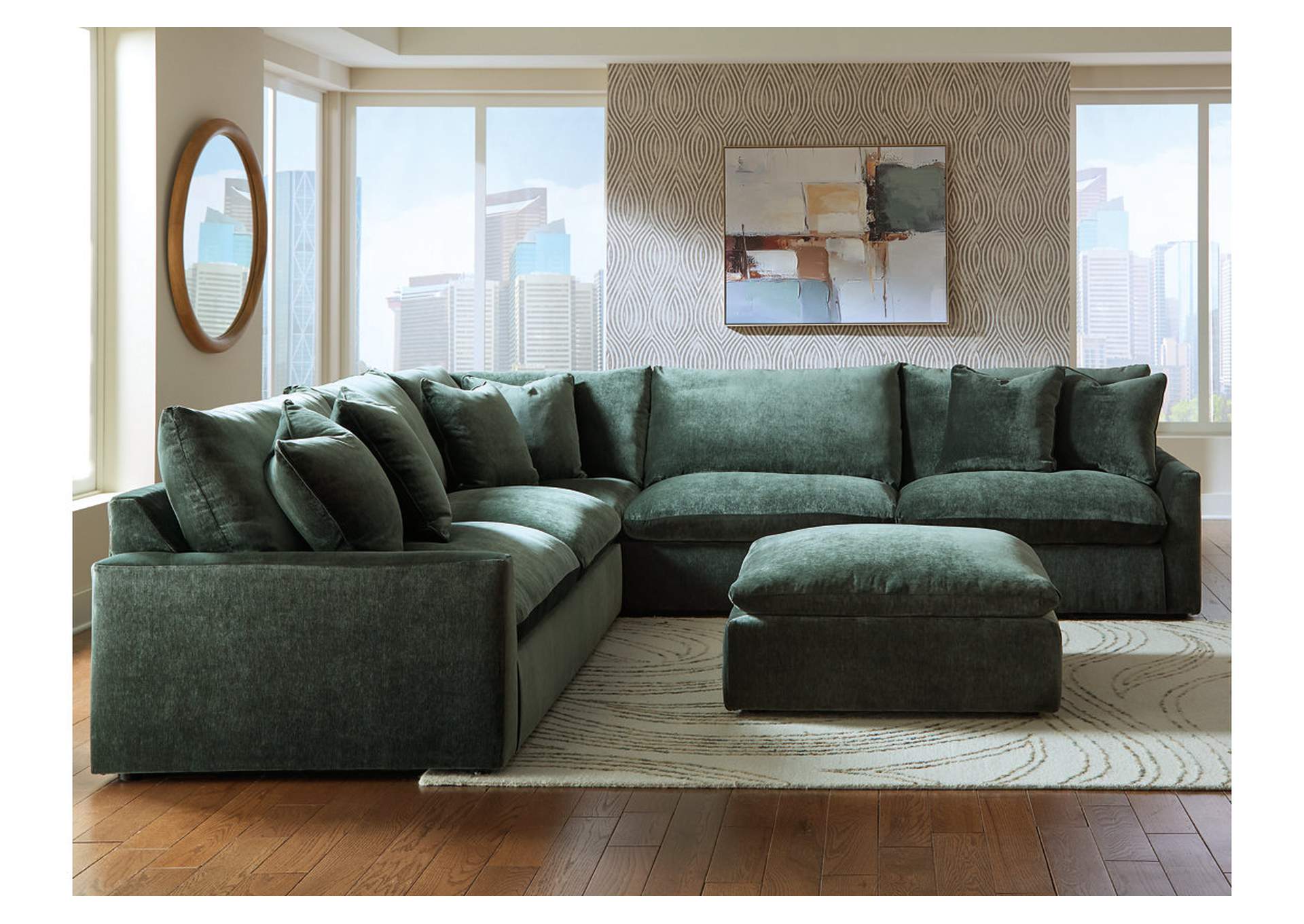 Carriage View 3-Piece Sectional image 3
