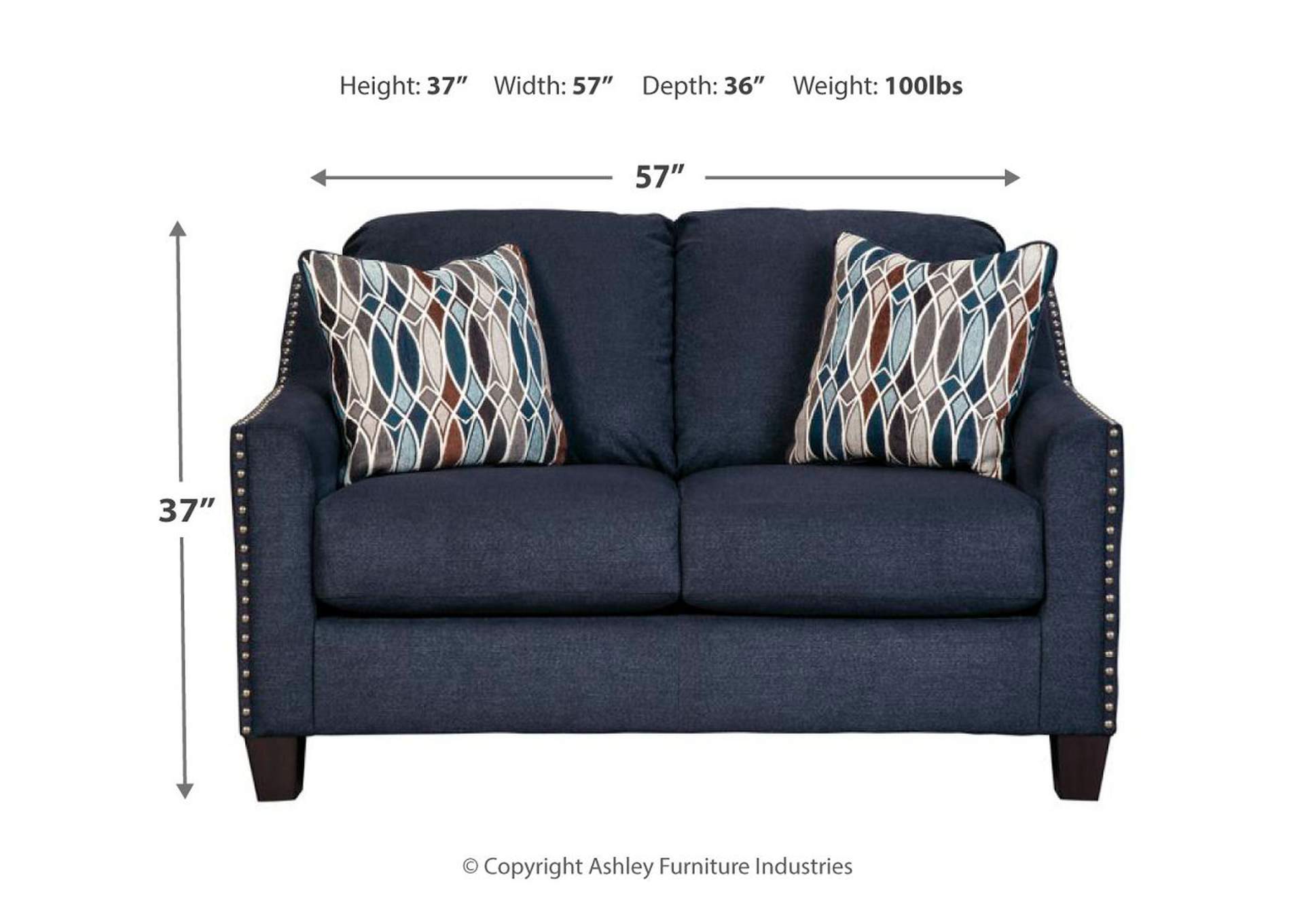 Creeal Heights Loveseat image 4