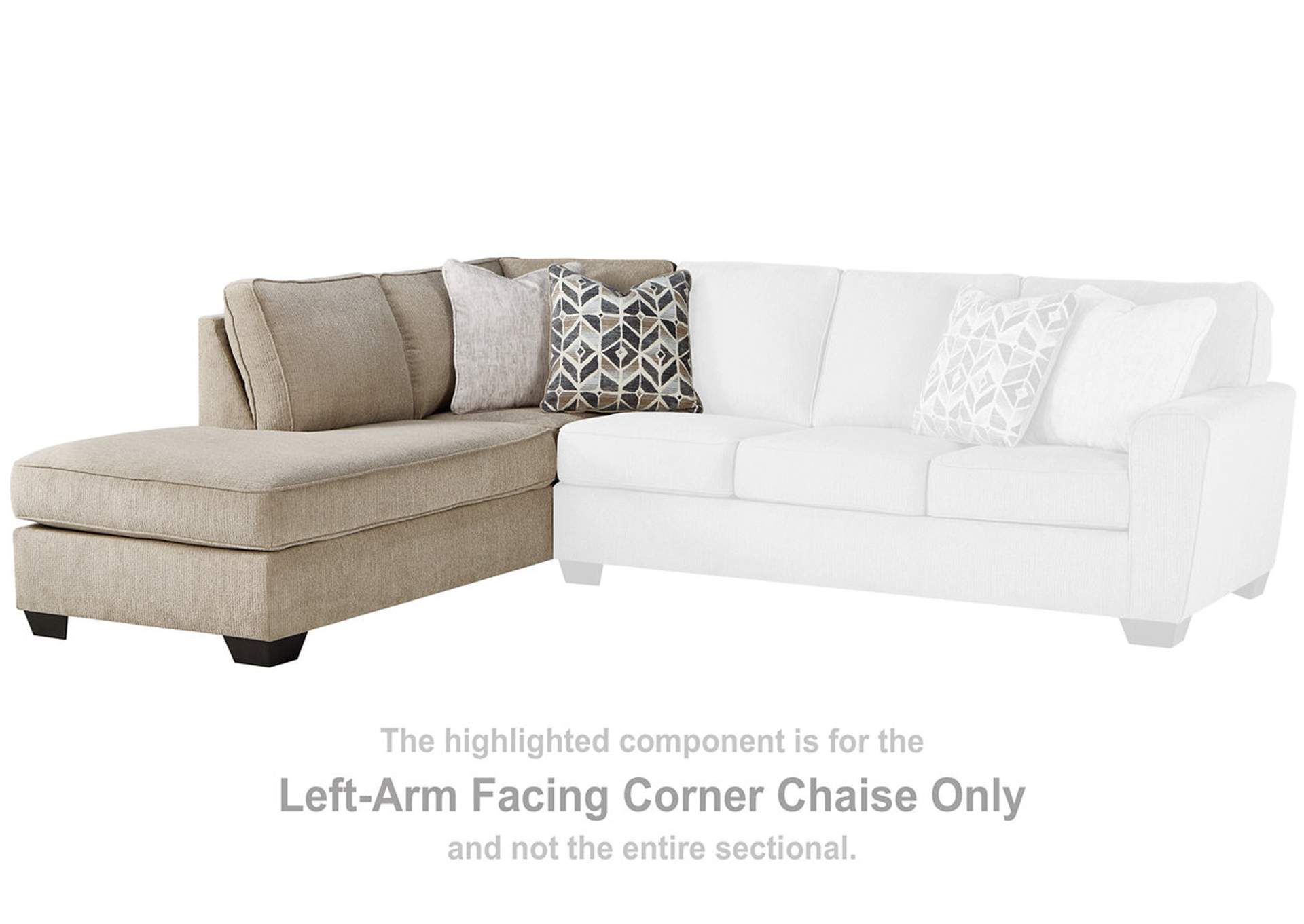 Decelle 2-Piece Sectional with Chaise image 5