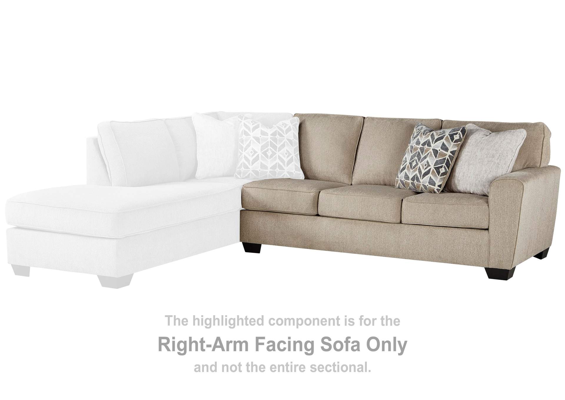 Decelle 2-Piece Sectional with Chaise image 6