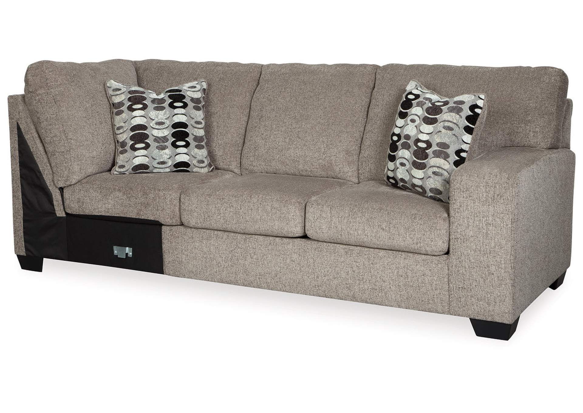 Ballinasloe 3-Piece Sectional with Ottoman