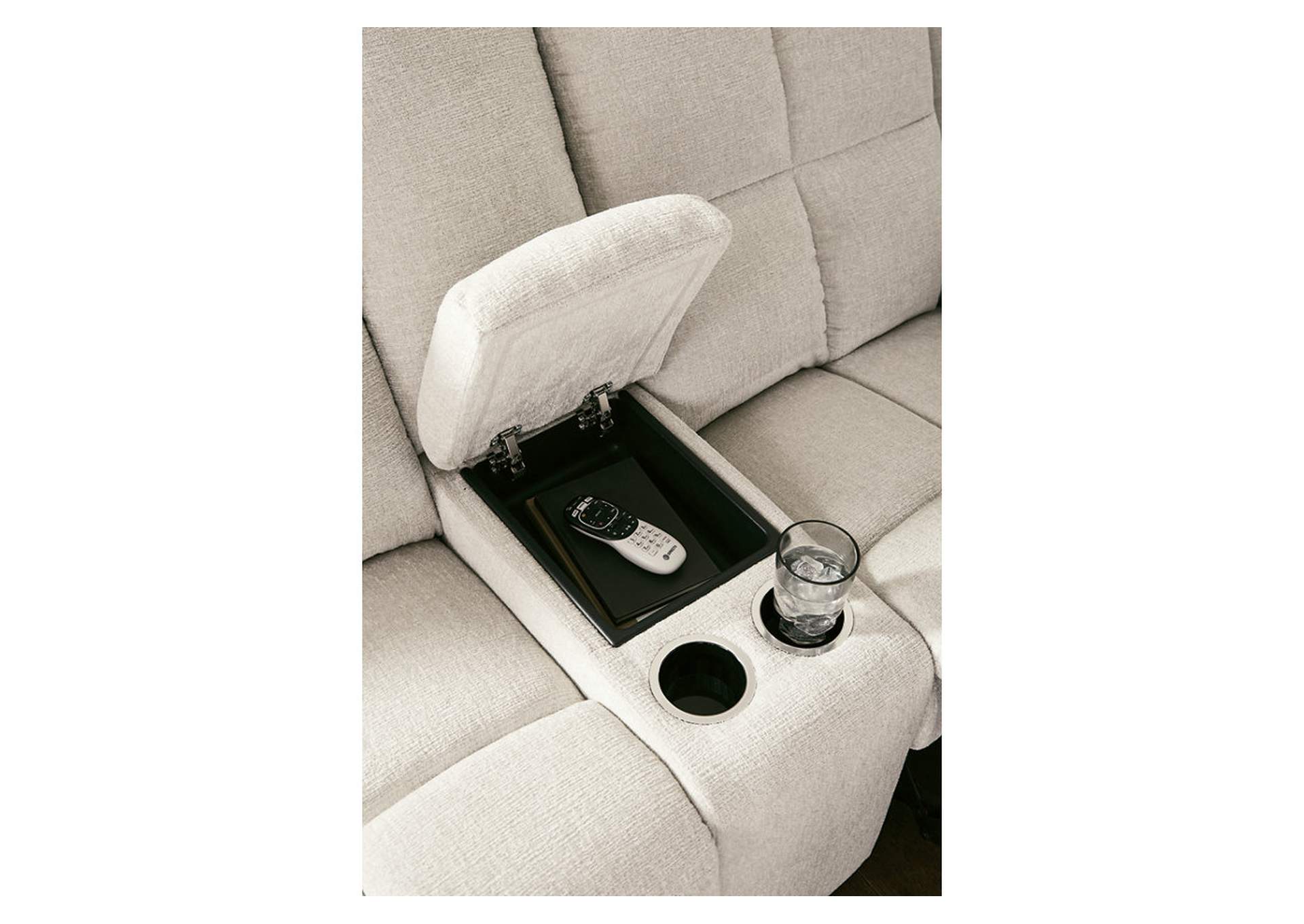 Orlen Reclining Loveseat with Console image 7