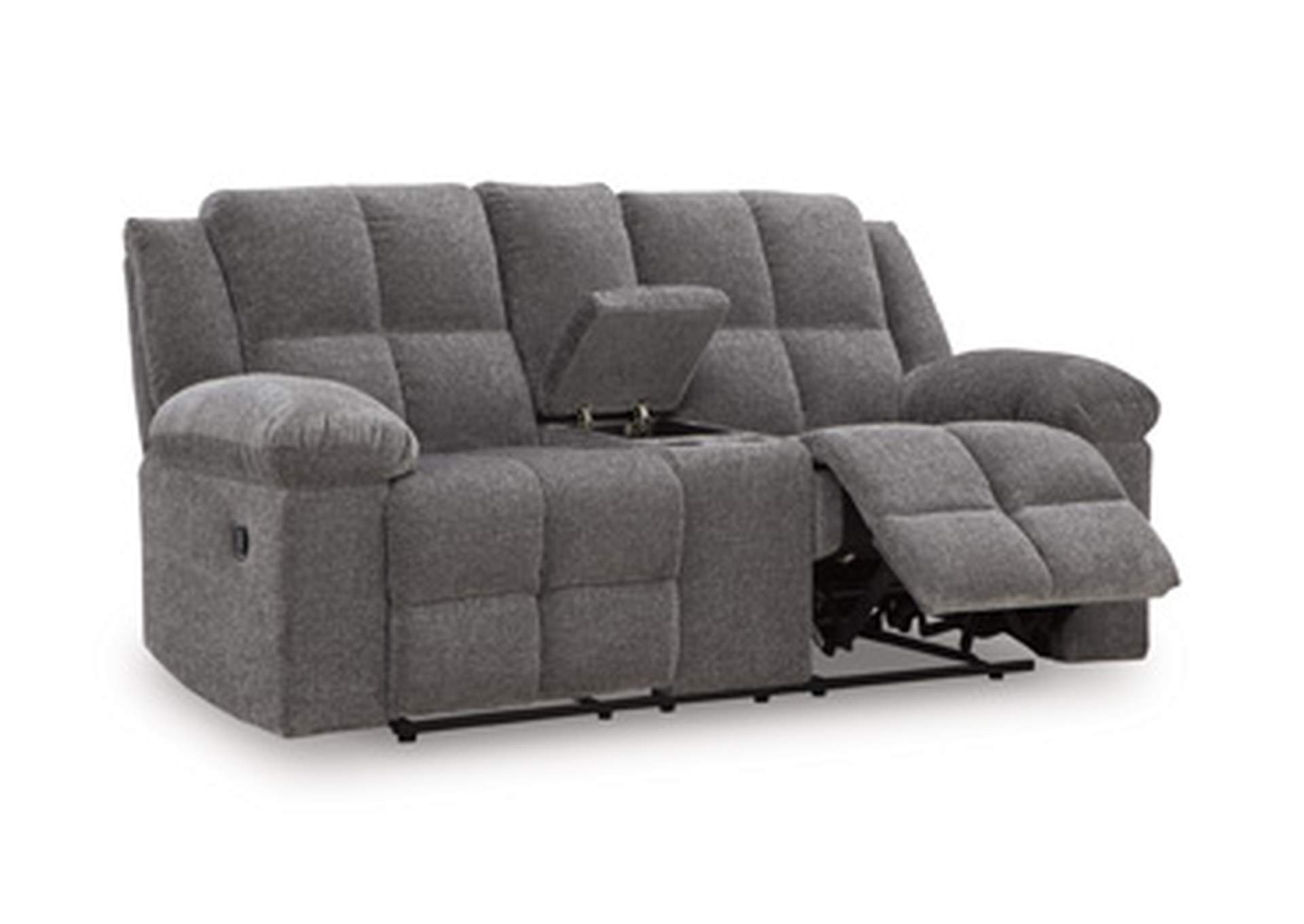 Orlen Reclining Loveseat with Console image 1