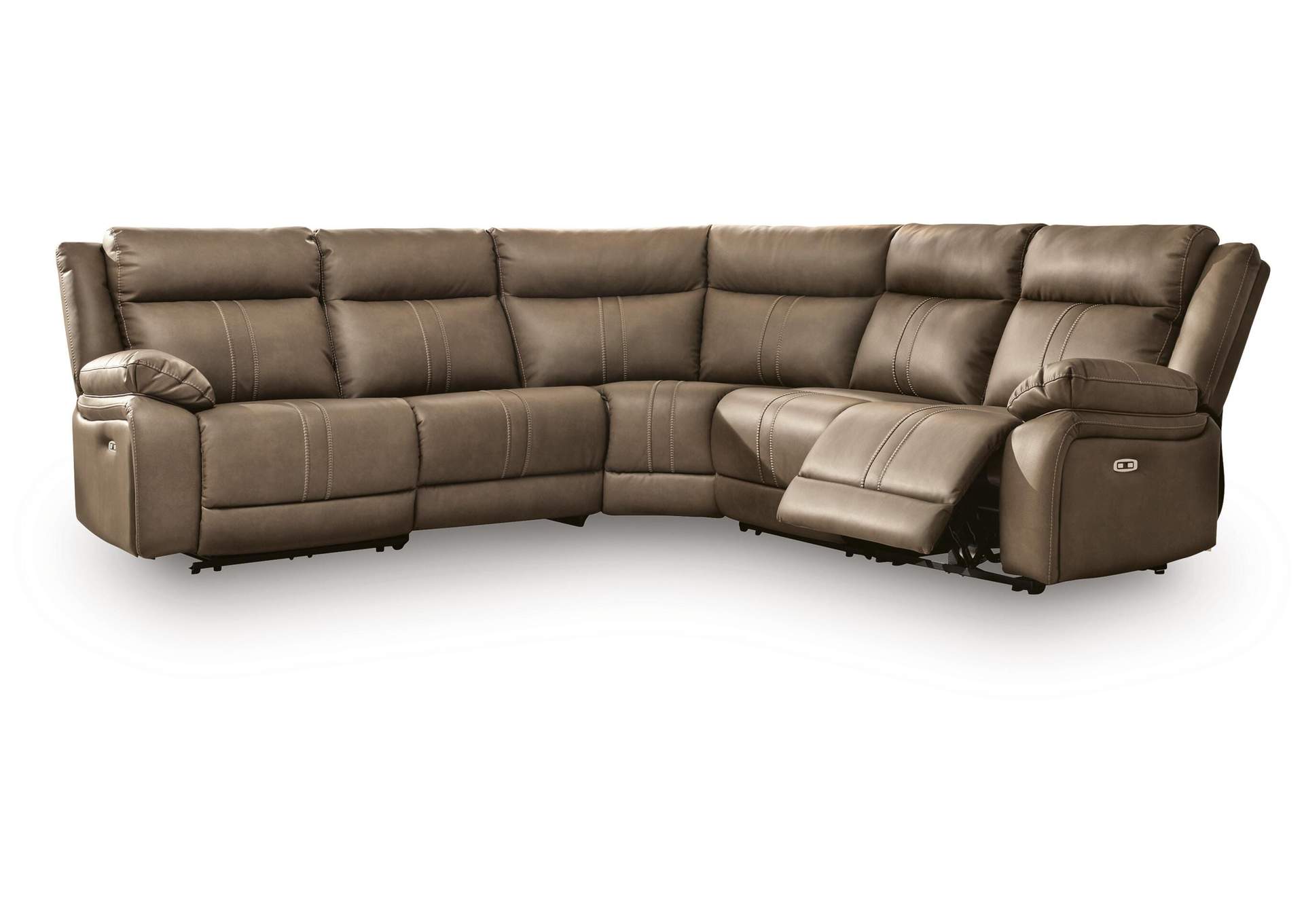 Max-Momentum 5-Piece Power Reclining Sectional image 1