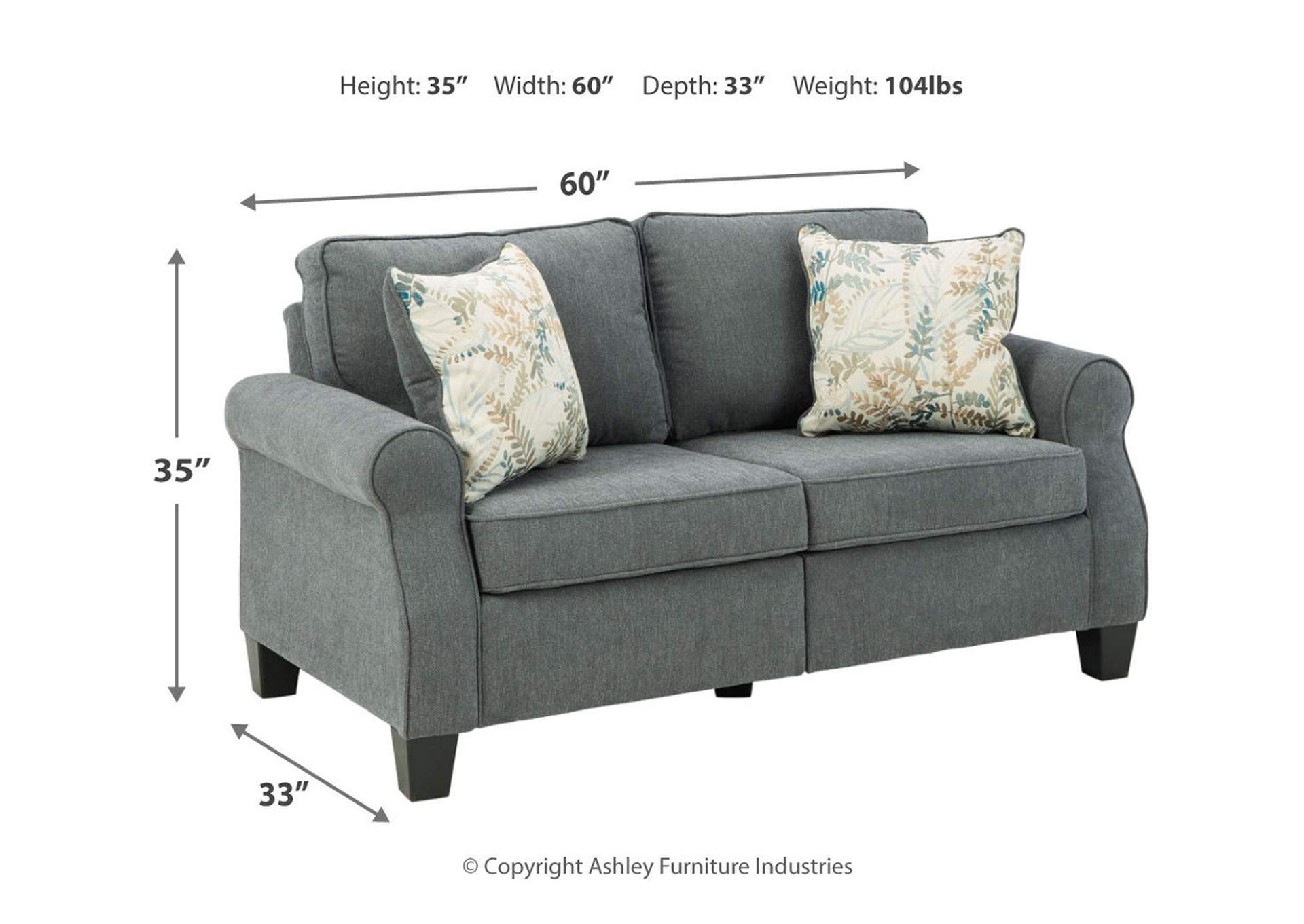 Alessio Sofa and Loveseat