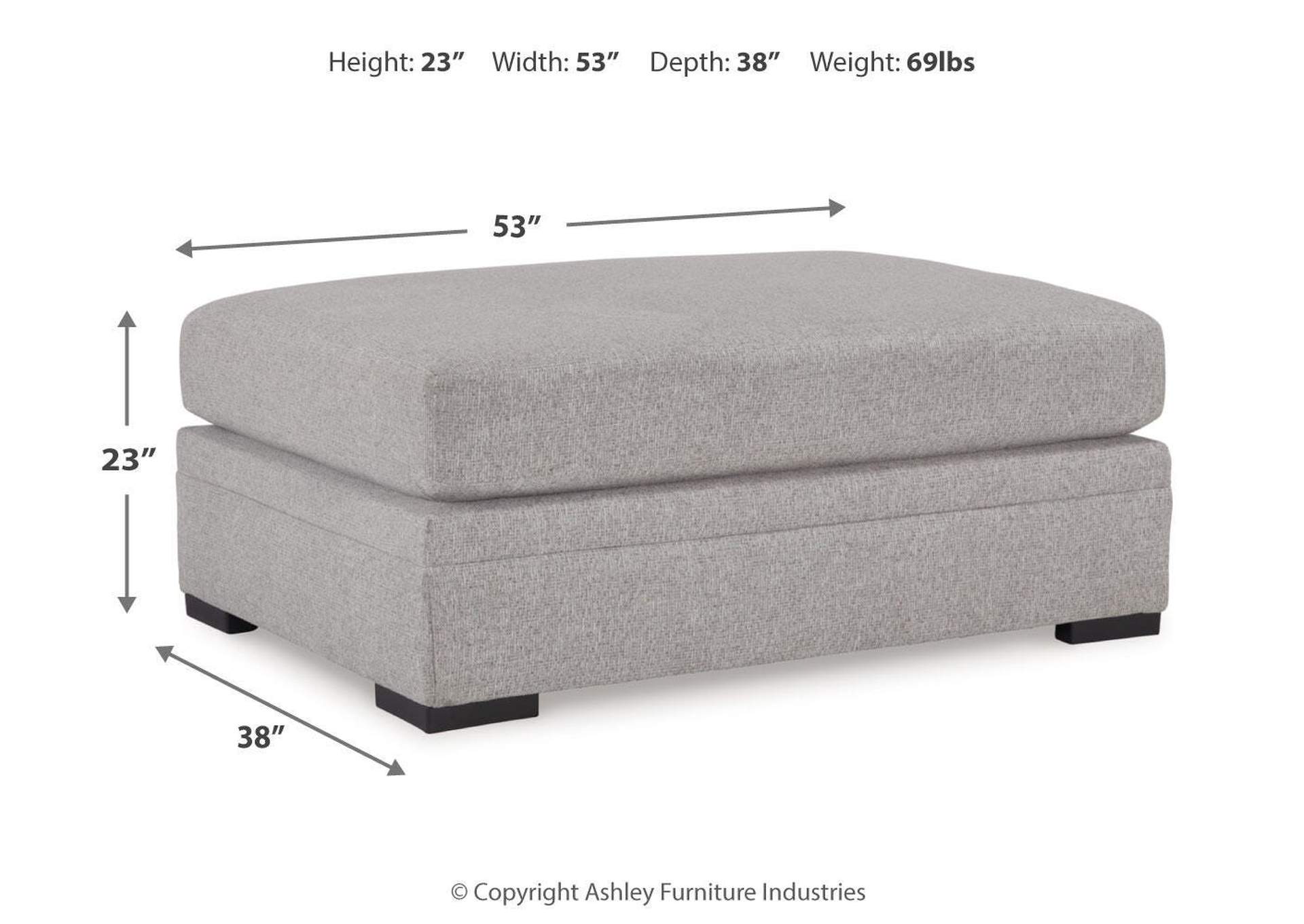 Bresslyn Place Oversized Accent Ottoman image 5