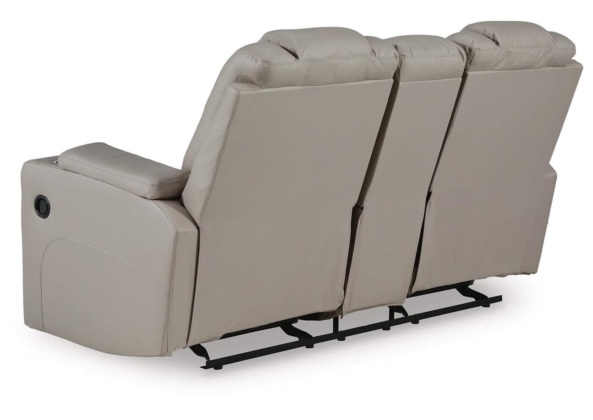 Elevate Edges Glider Reclining Loveseat with Console image 5