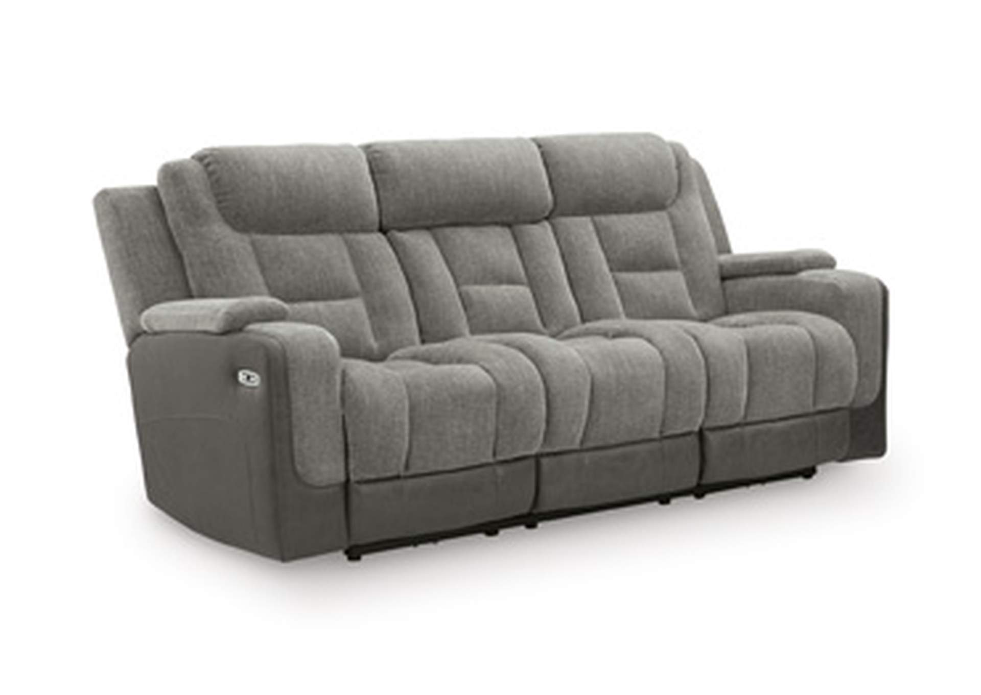 Mixed Motion Power Reclining Sofa image 1
