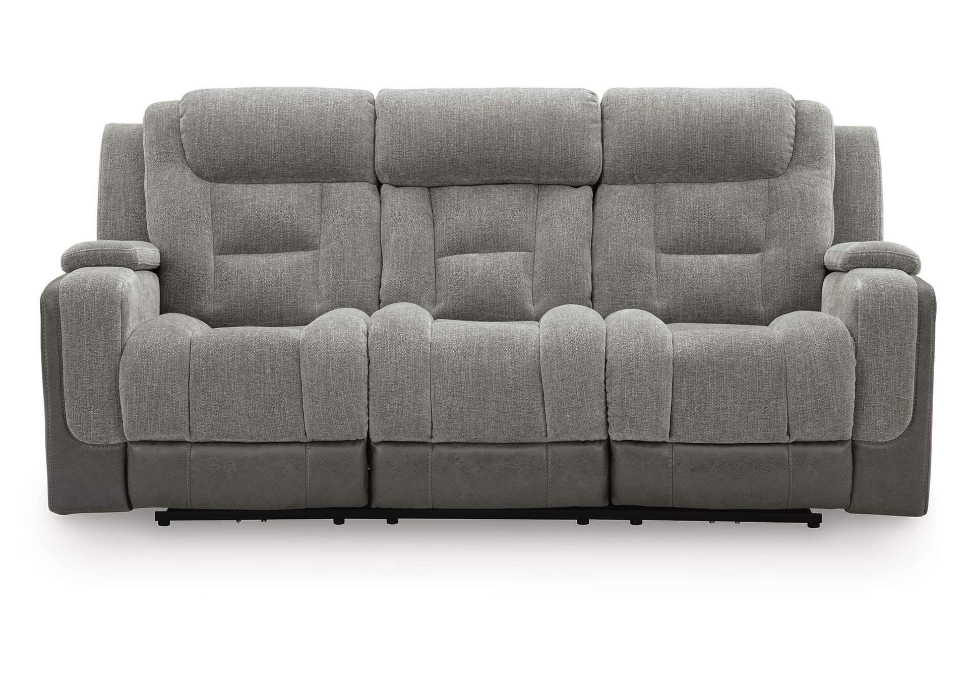 Mixed Motion Power Reclining Sofa image 1
