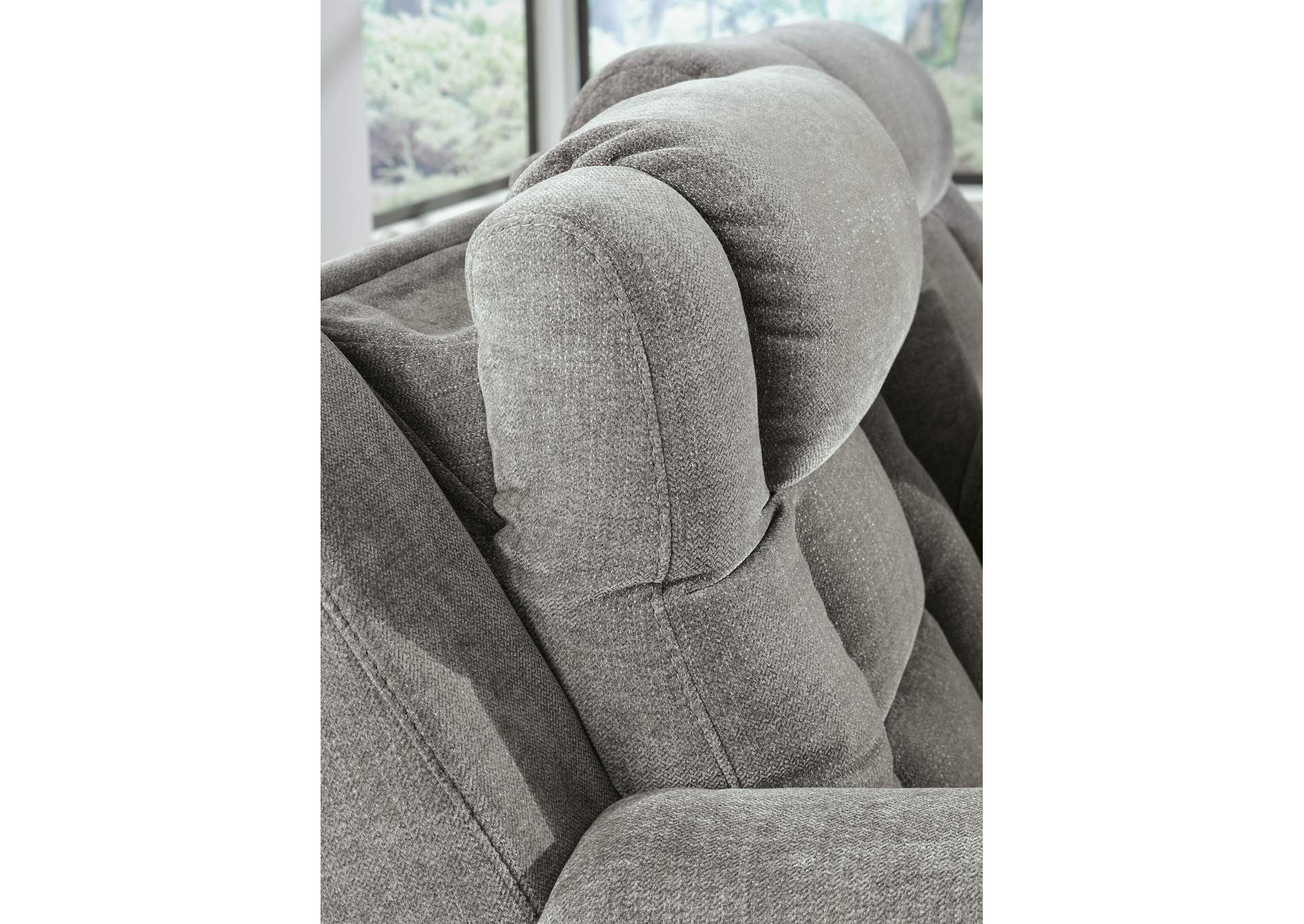 Mixed Motion Power Reclining Loveseat with Console image 11