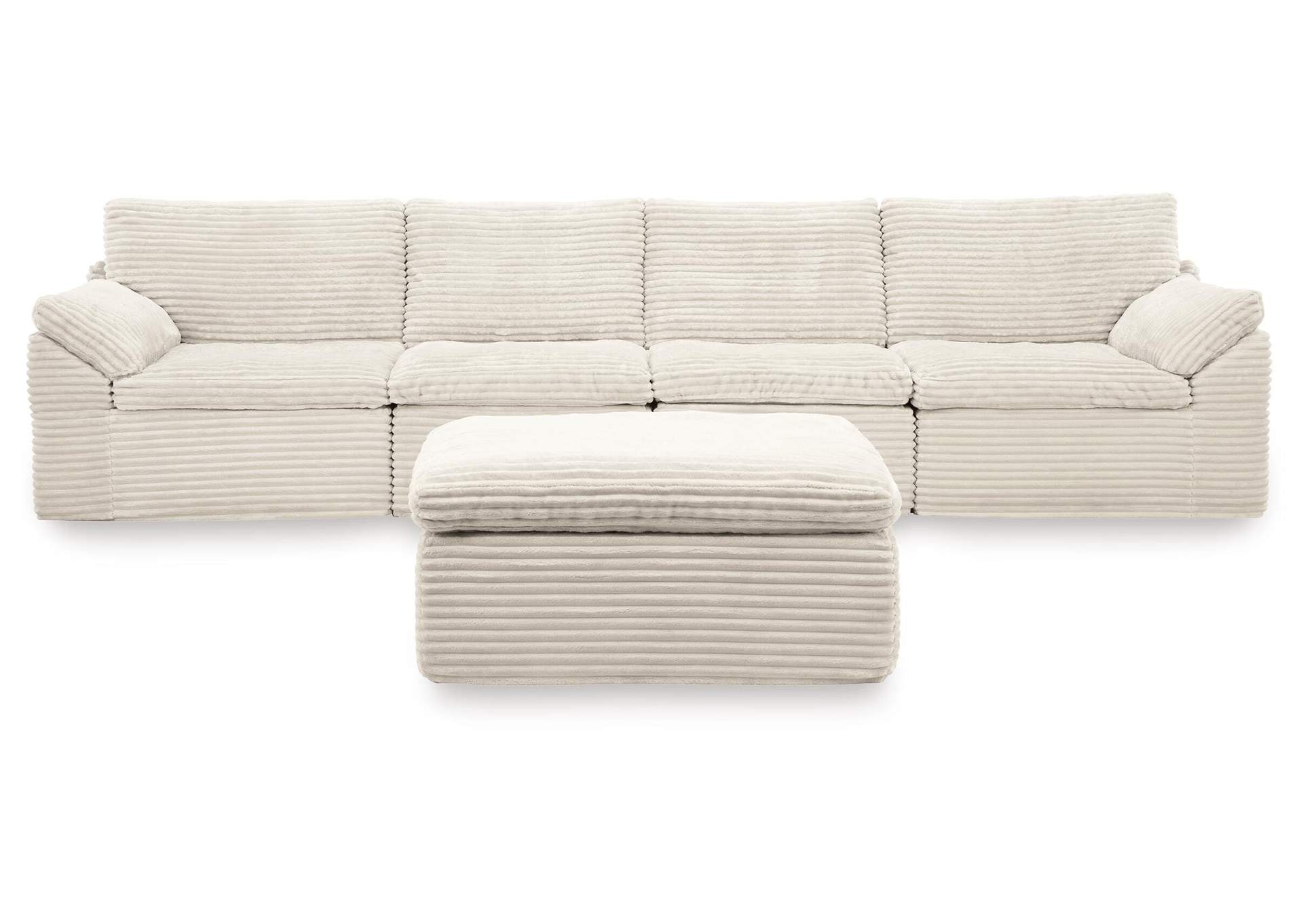 Fannin 4-Piece Sectional with Ottoman image 1