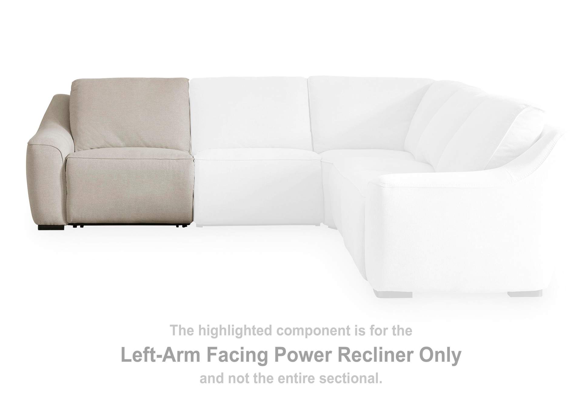 Lantham 3-Piece Power Reclining Sectional image 2