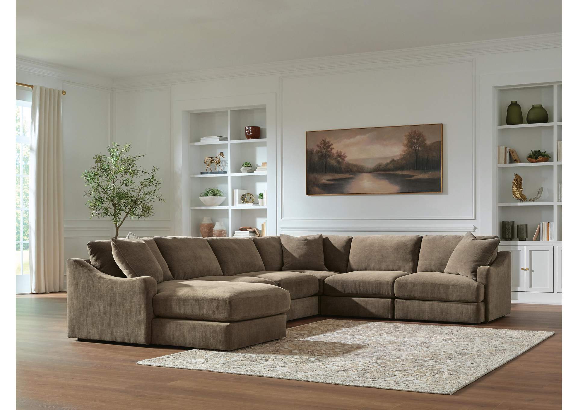 Ella Grove 6-Piece Sectional with Chaise image 1