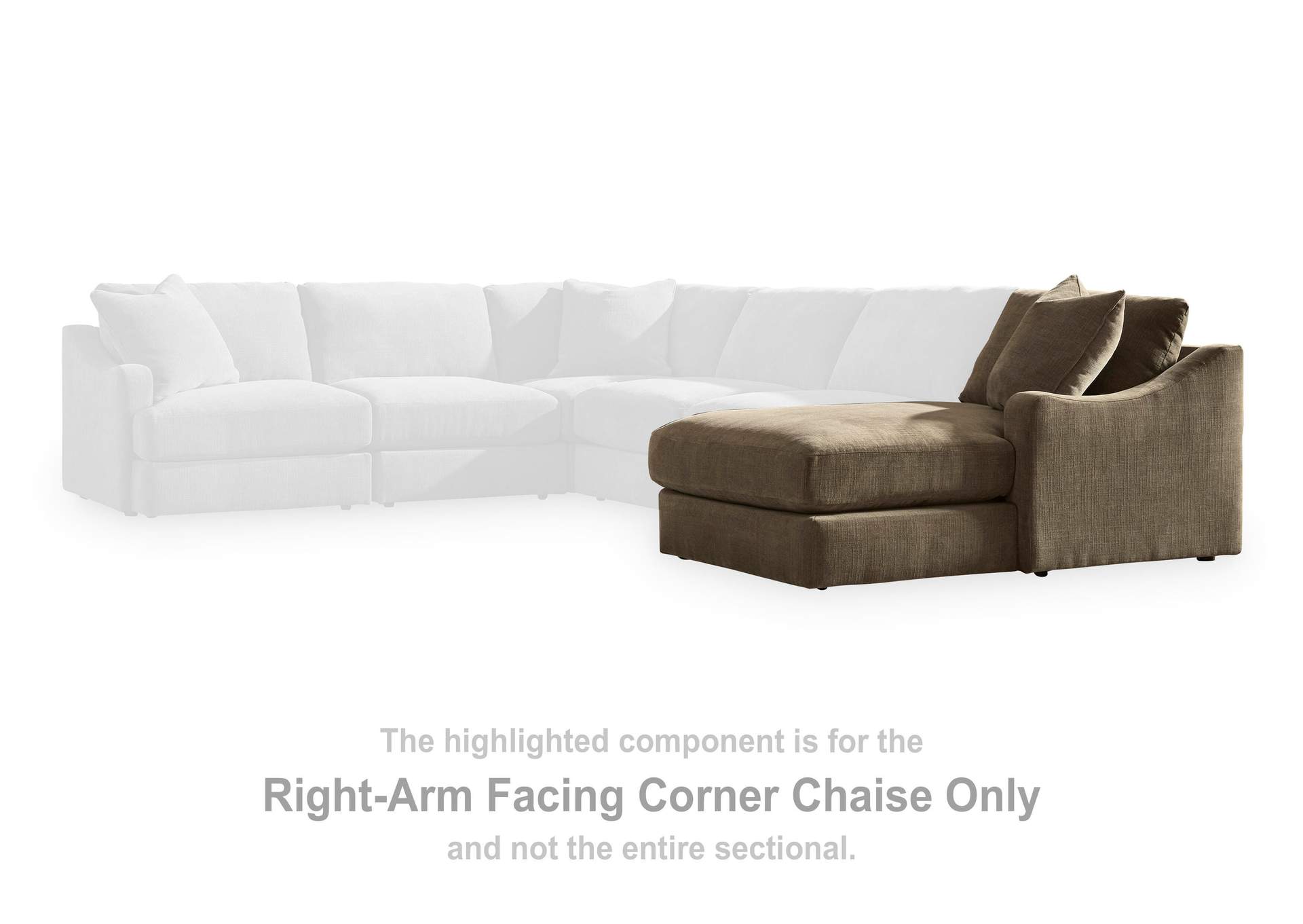 Ella Grove 3-Piece Sectional with Chaise image 2