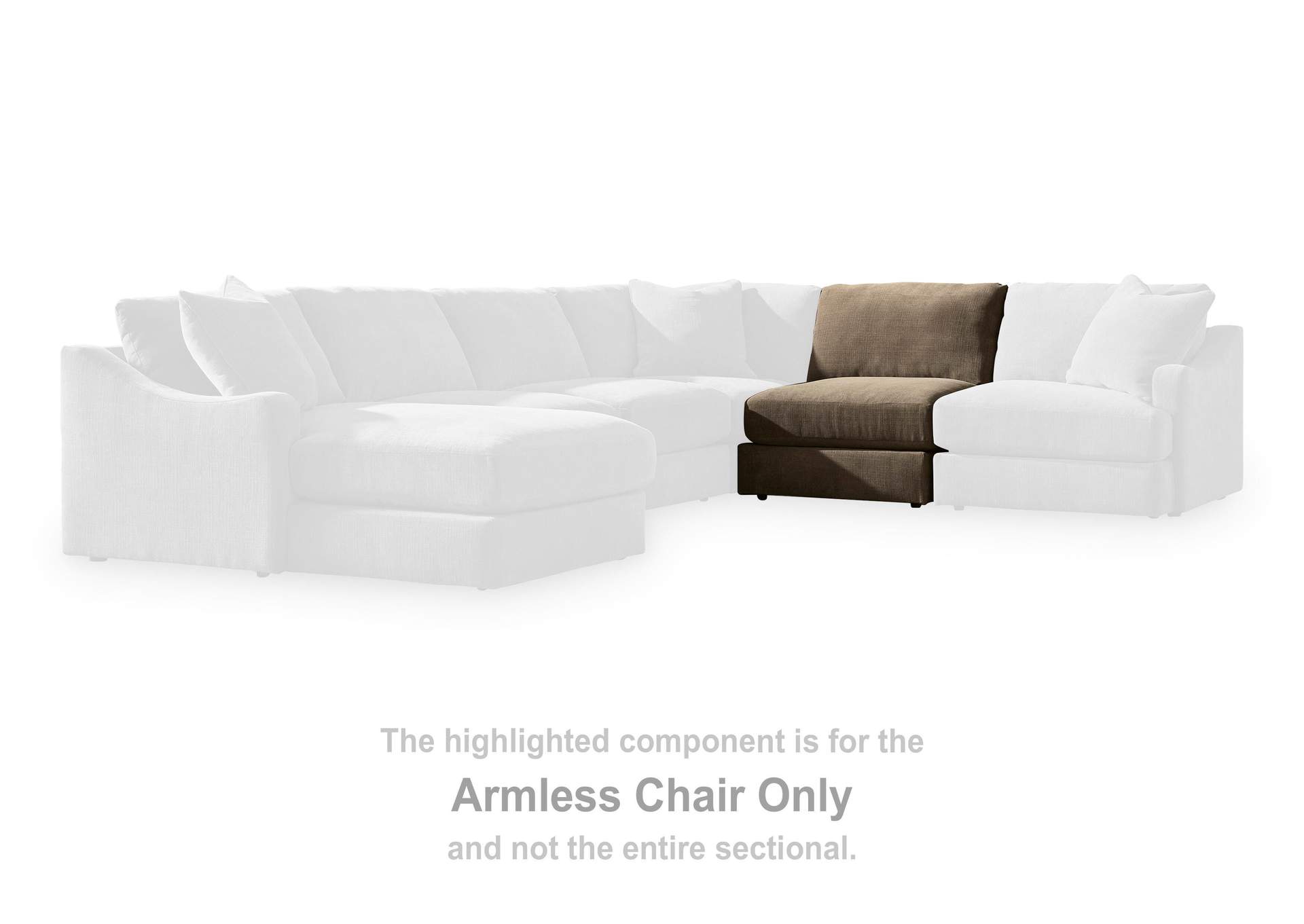 Ella Grove 5-Piece Sectional with Chaise image 3