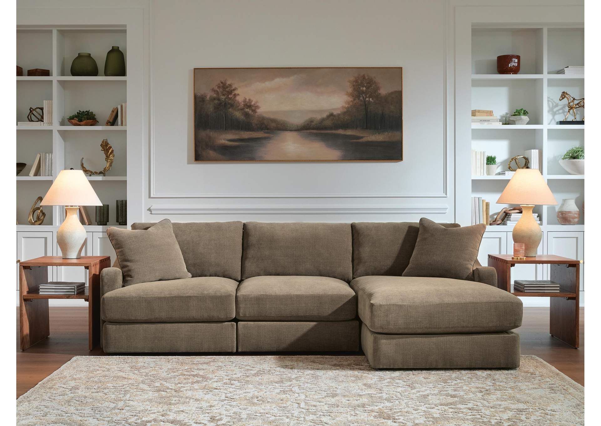 Ella Grove 3-Piece Sectional with Chaise image 1