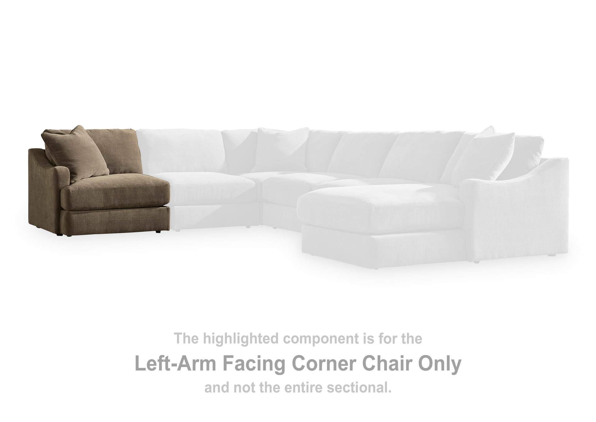Ella Grove 3-Piece Sectional with Chaise image 4