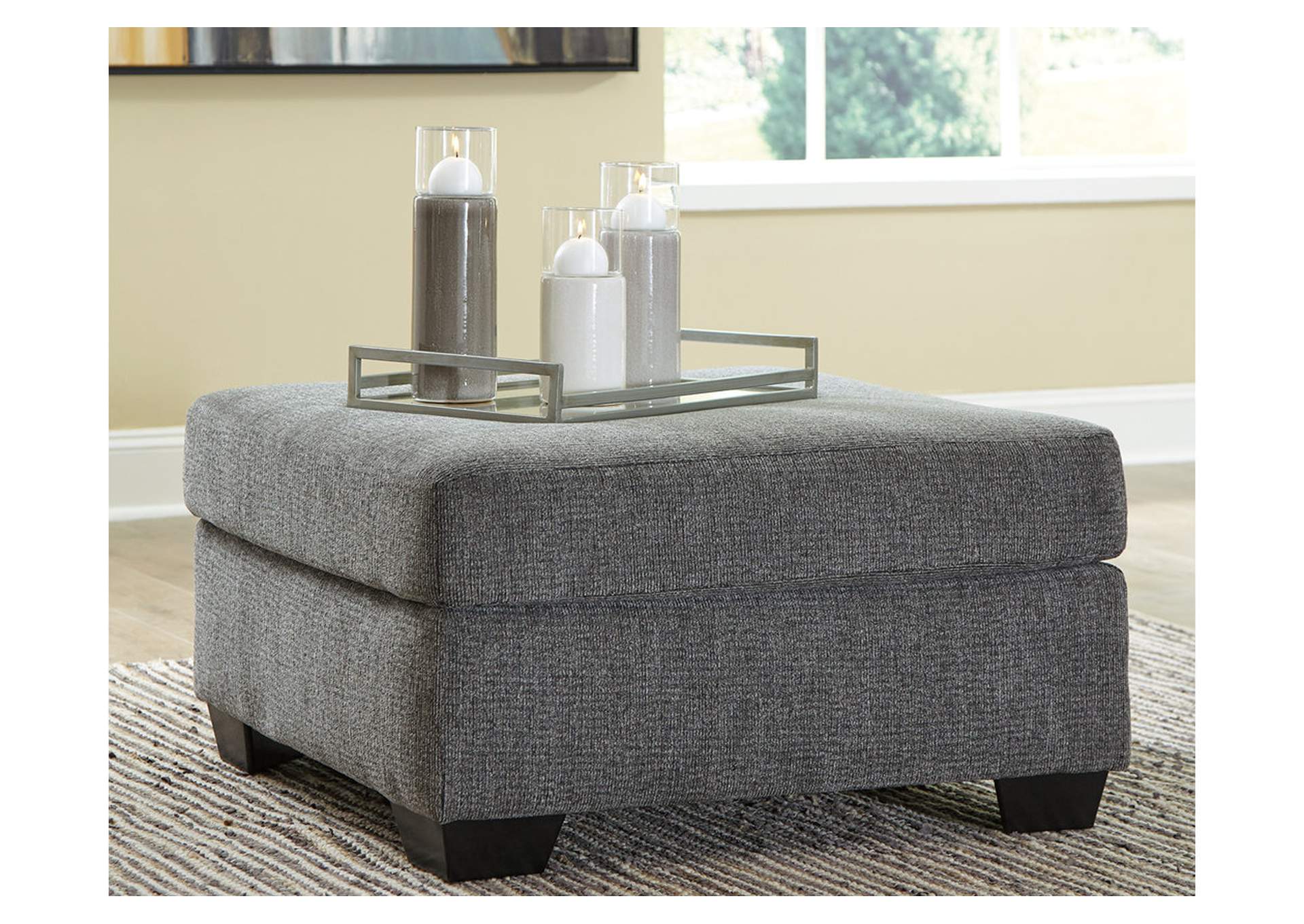 Dalhart Oversized Accent Ottoman image 2