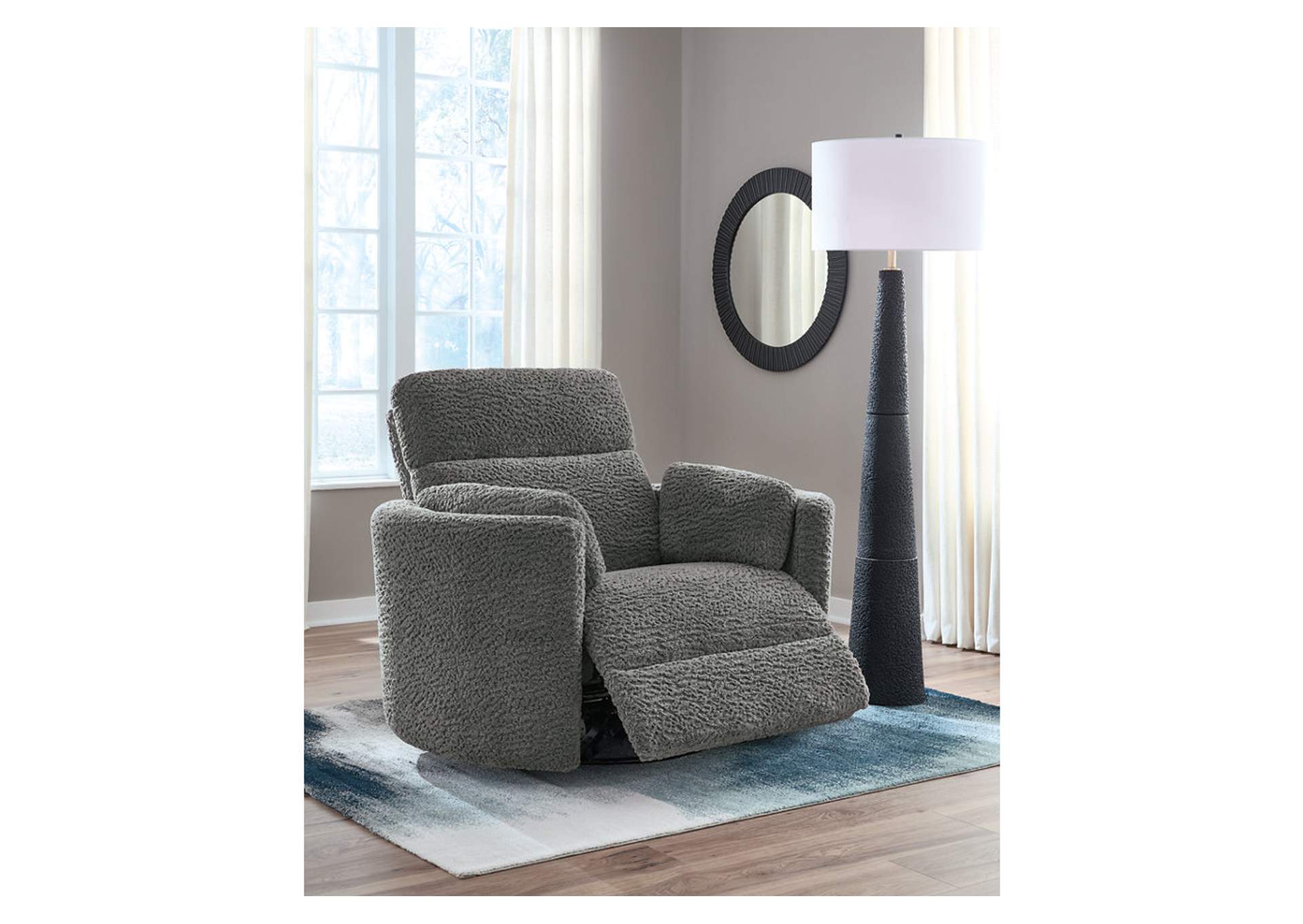 Gosaldo Swivel Power Glider Recliner image 6