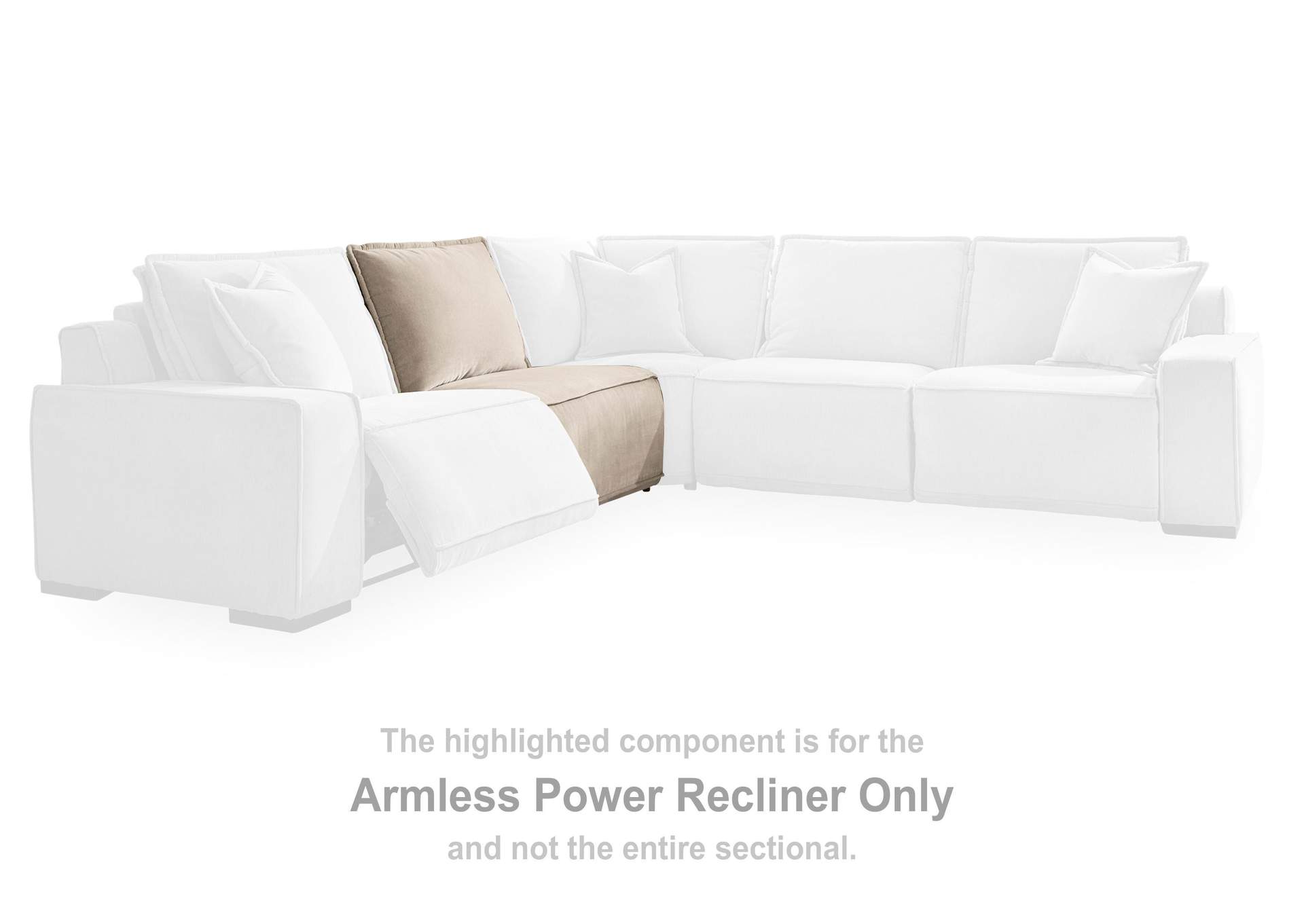Carceri 5-Piece Power Sectional Reclining Sofa image 9