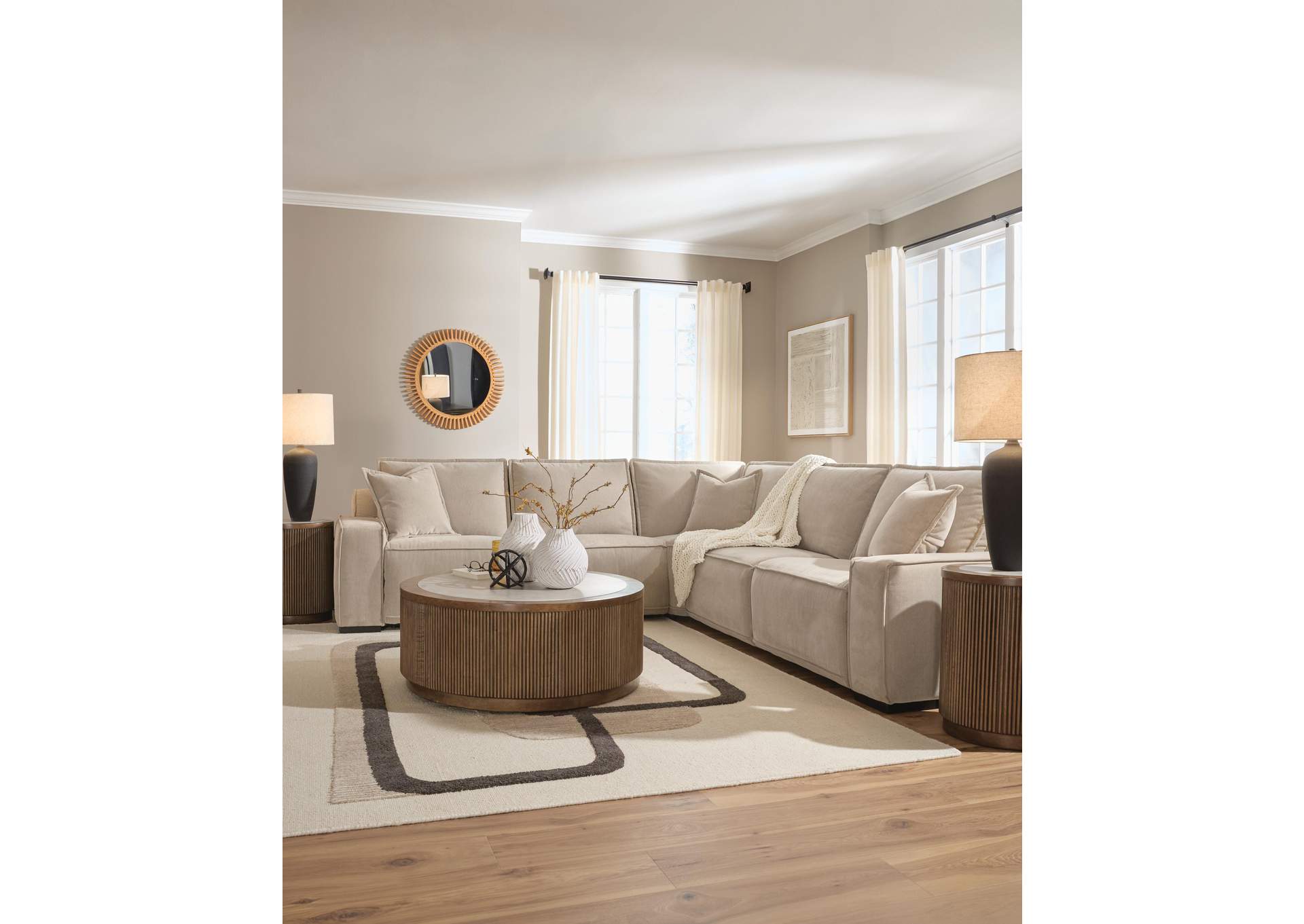 Carceri 5-Piece Power Sectional Reclining Sofa image 7