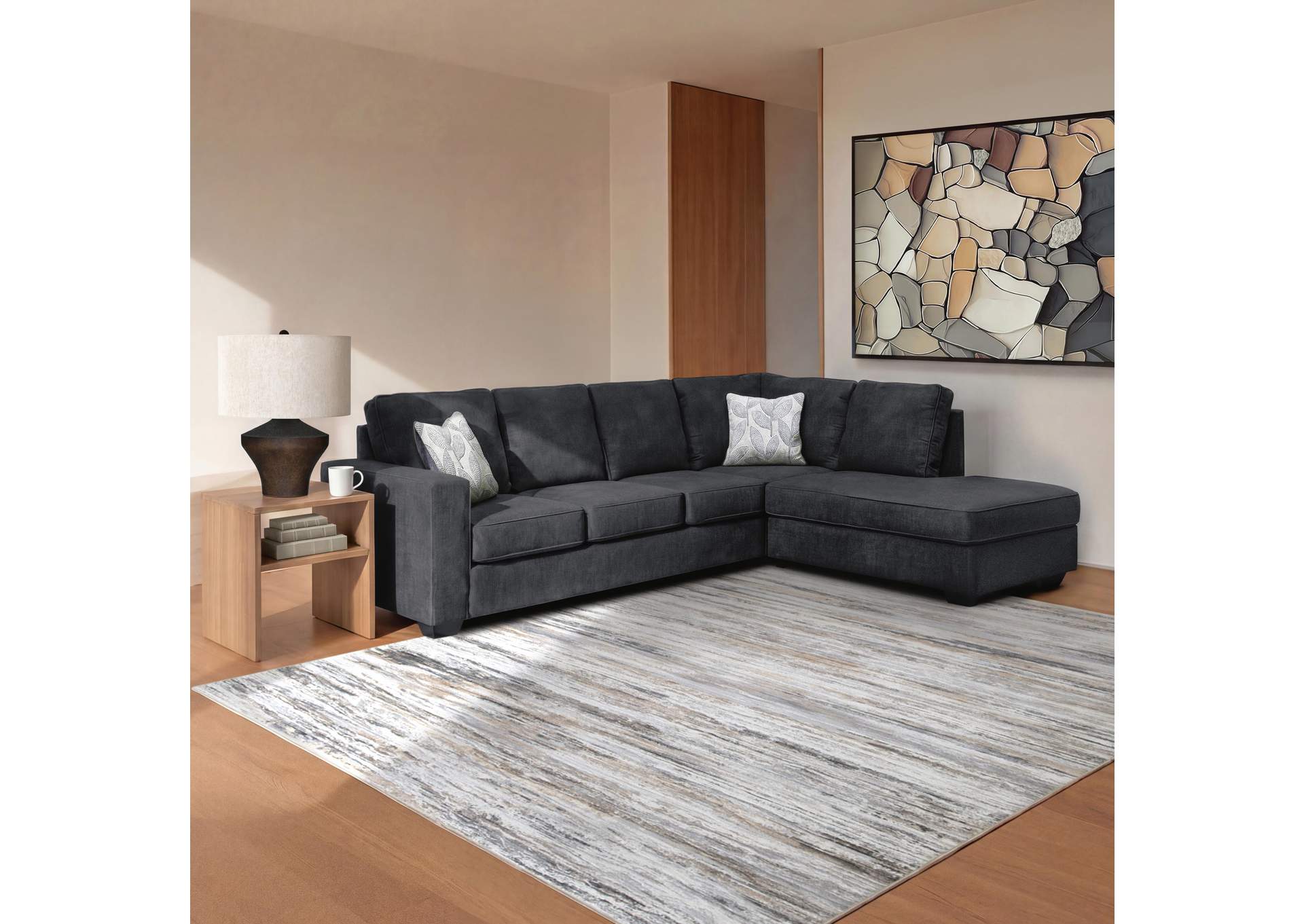 Altari 2-Piece Sleeper Sectional with Chaise image 6