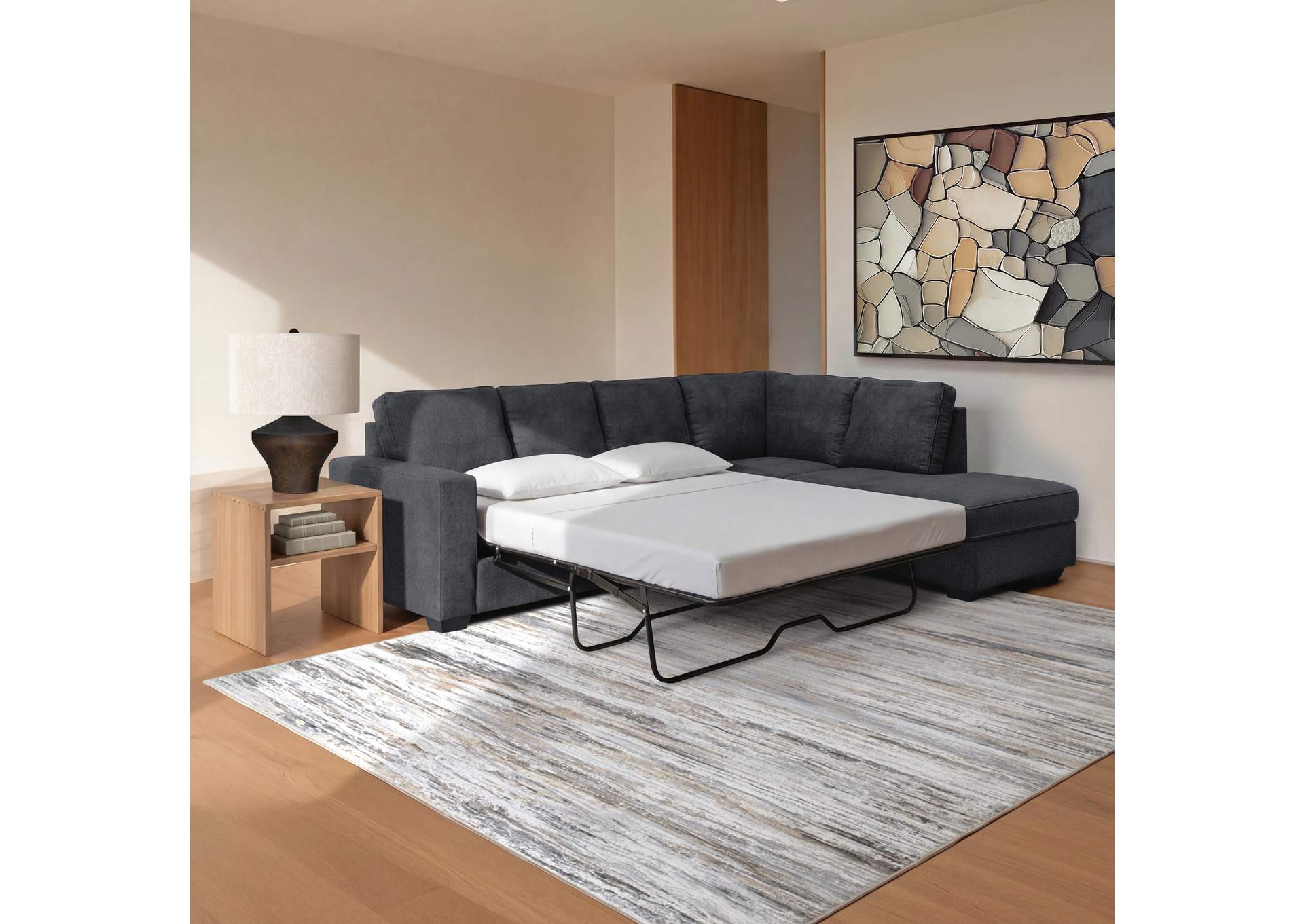 Altari 2-Piece Sleeper Sectional with Chaise image 6