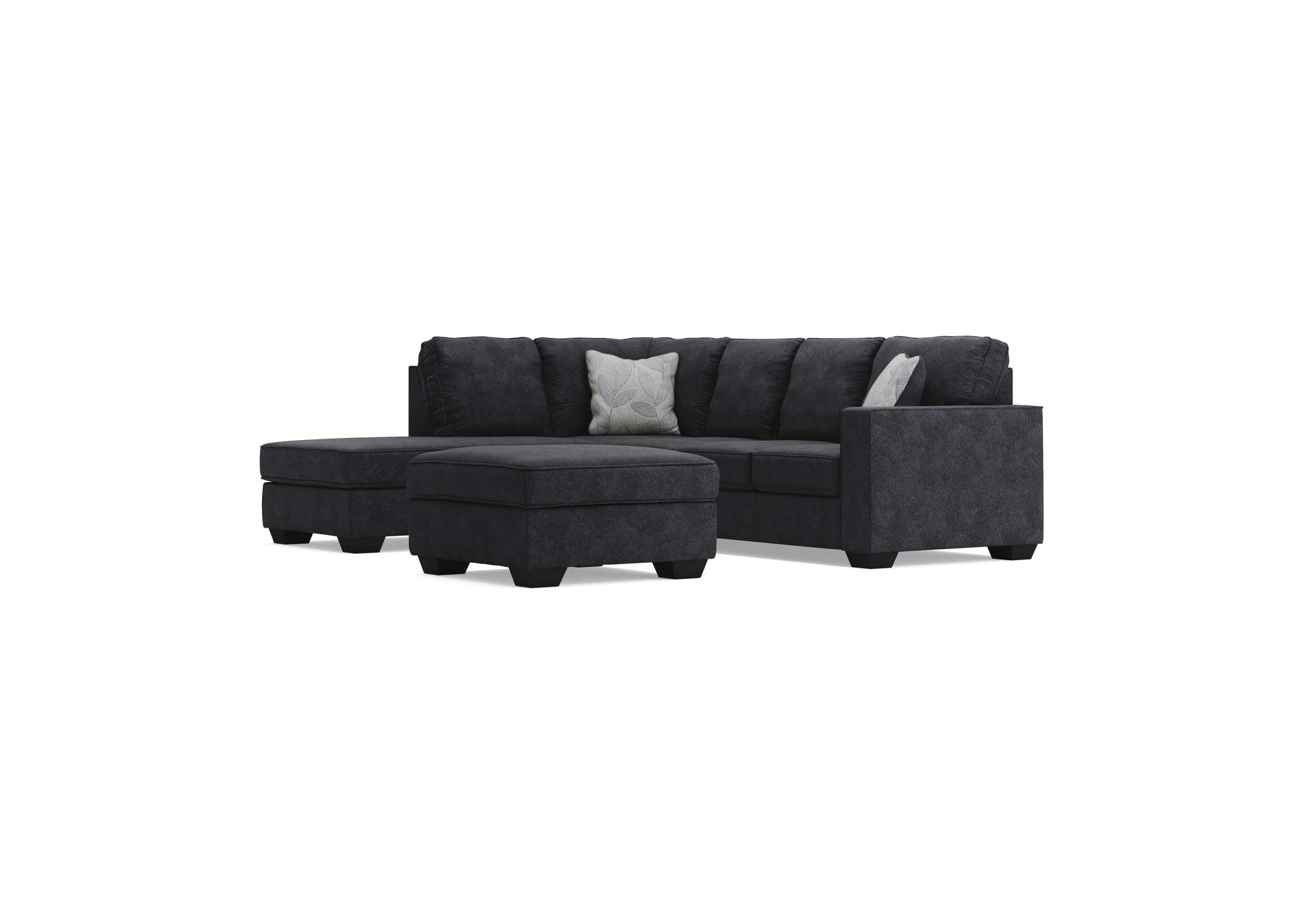 Altari 2-Piece Sleeper Sectional with Ottoman image 1