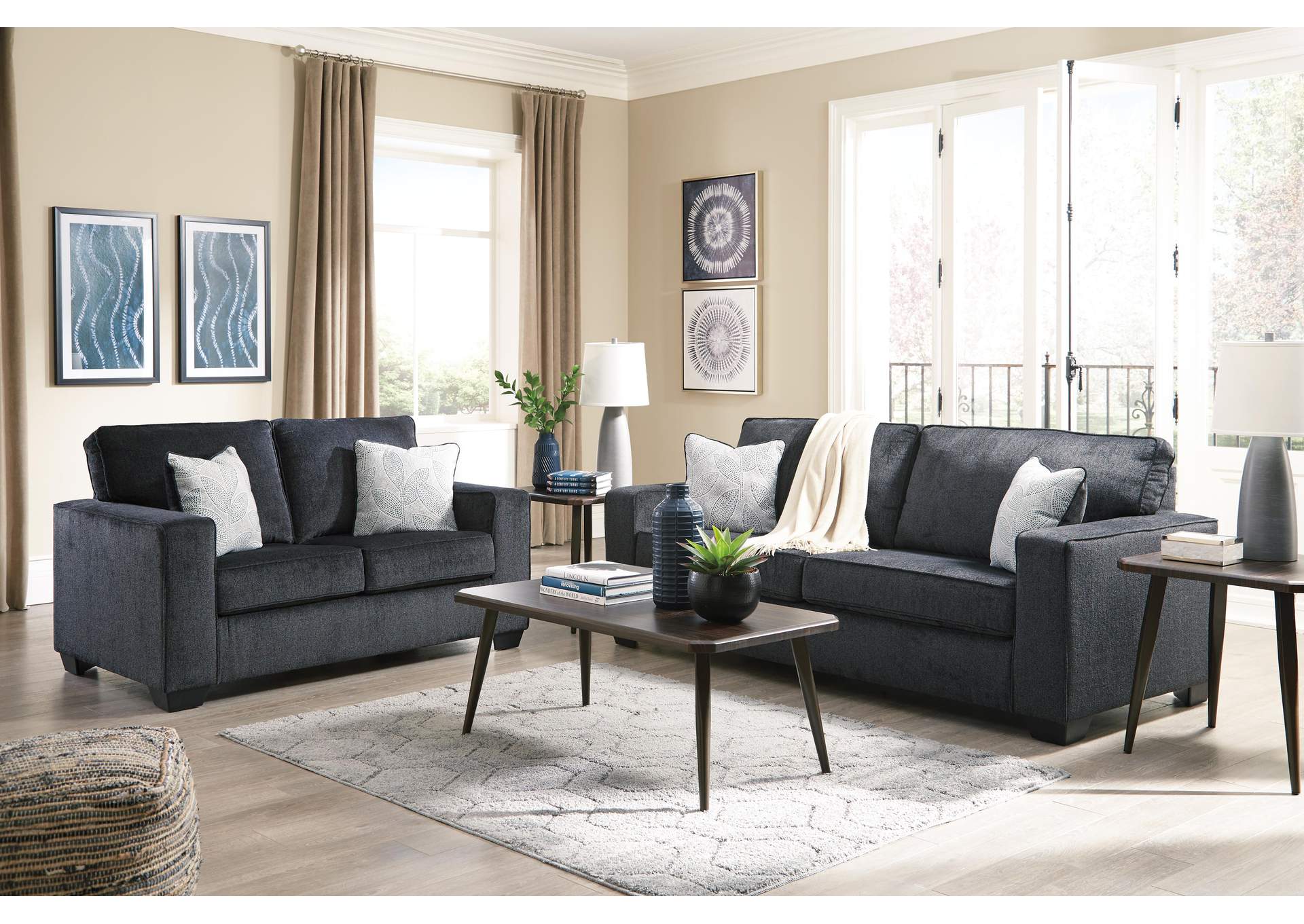 Altari Sofa and Loveseat image 3