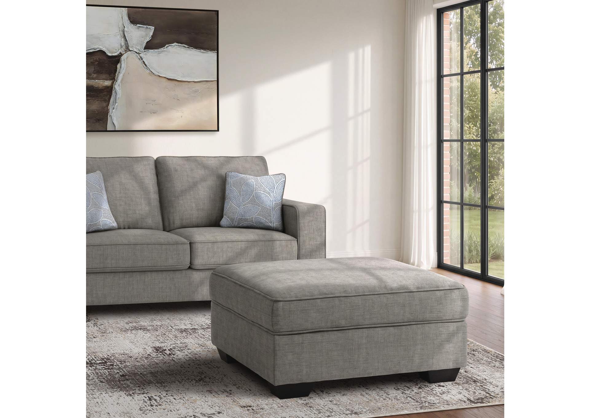 Altari Oversized Accent Ottoman image 4