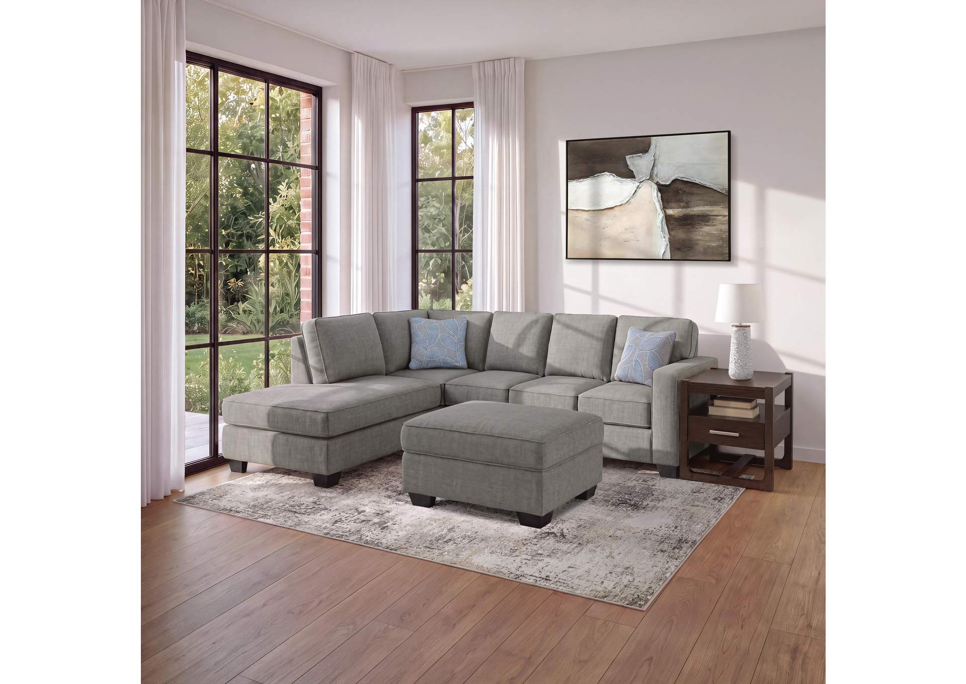 Altari 2-Piece Sleeper Sectional with Ottoman image 10