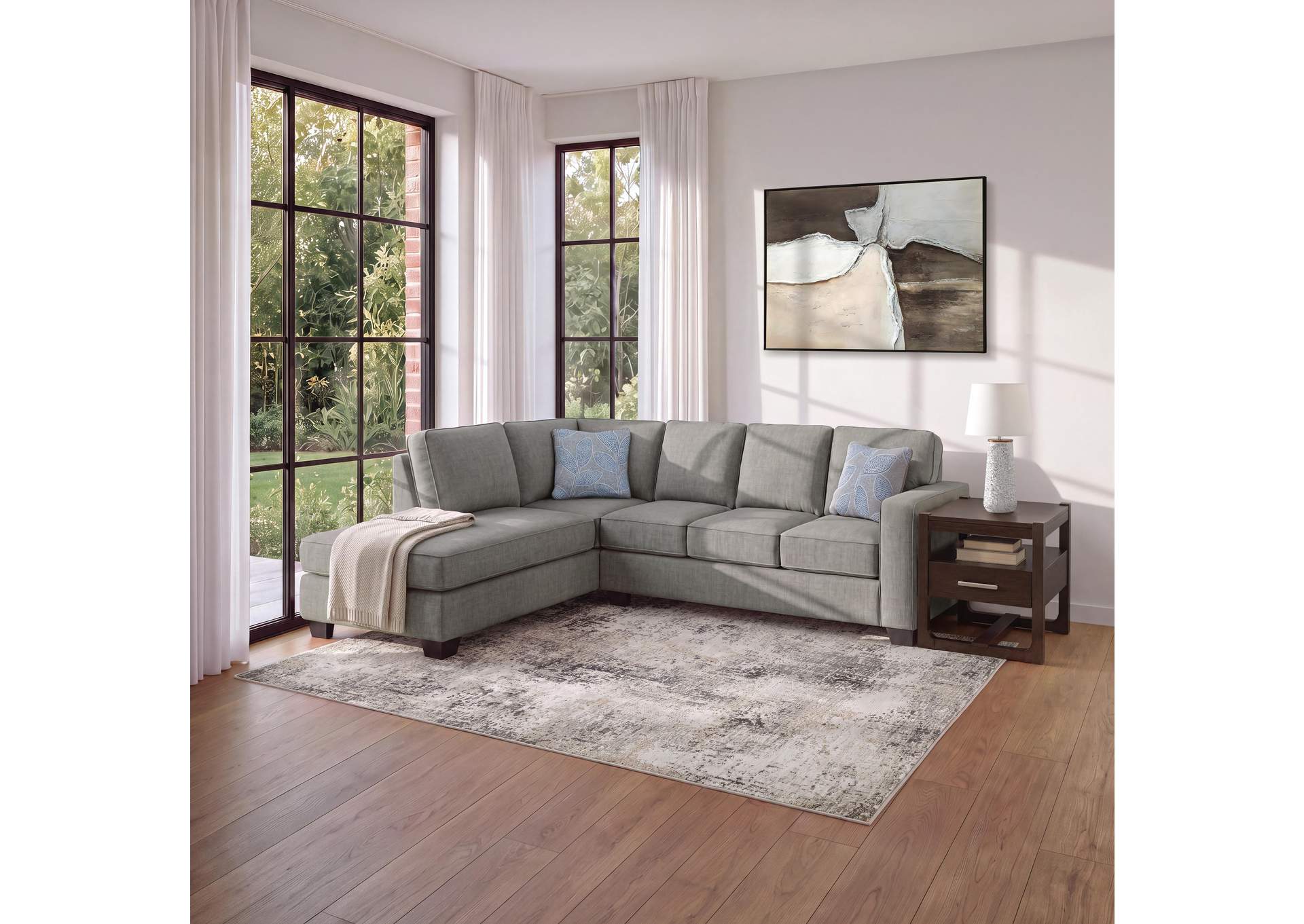 Altari 2-Piece Sleeper Sectional with Chaise image 5