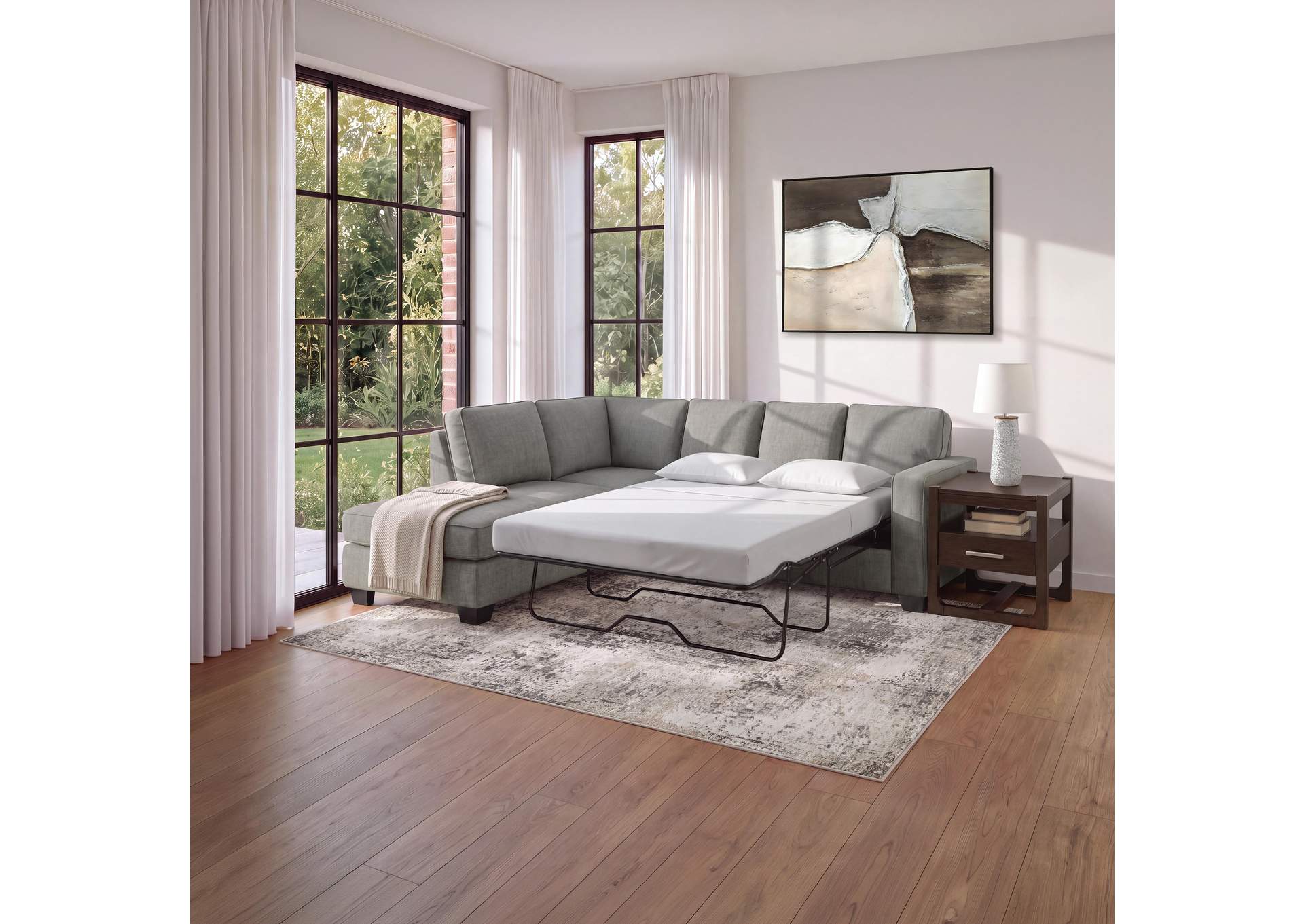 Altari 2-Piece Sleeper Sectional with Chaise image 7