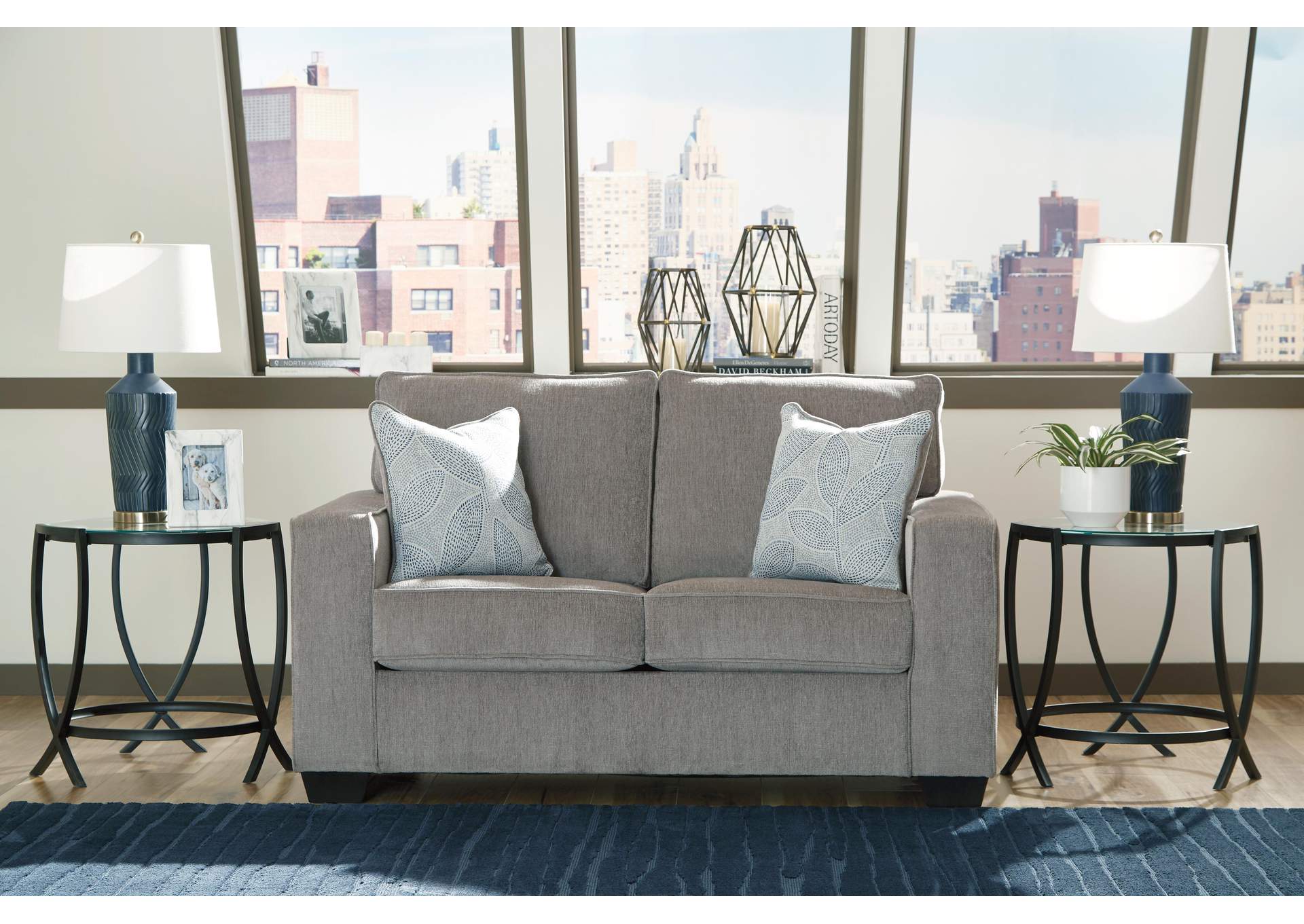 Altari 2-Piece Sleeper Sectional, Loveseat and Ottoman image 12