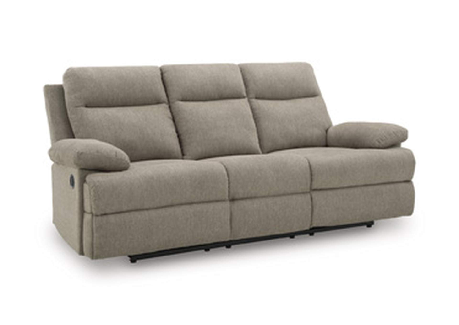 Side-Swipe Reclining Sofa with Drop Down Table image 6