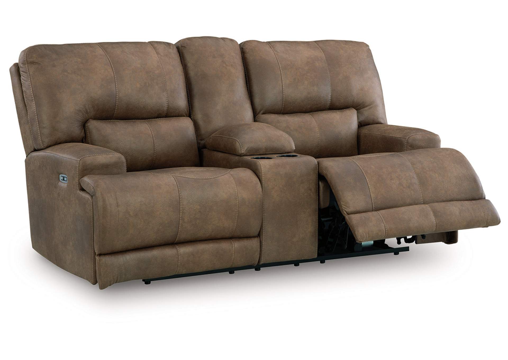 Beckley Place Power Reclining Loveseat with Console image 4