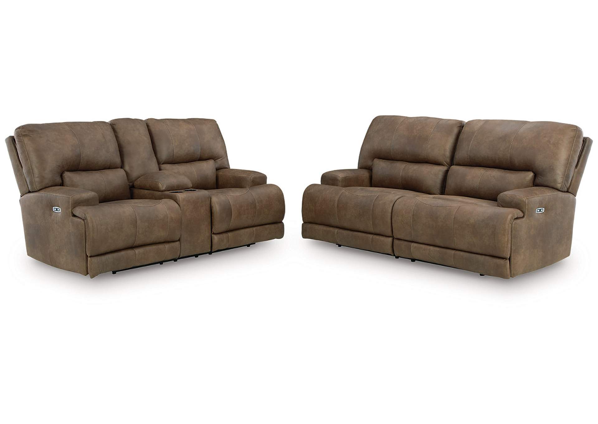 Time-Piece Sofa and Loveseat image 1
