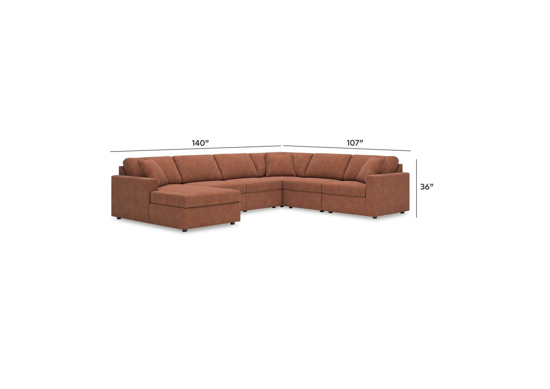 Modmax 6-Piece Sectional image 6