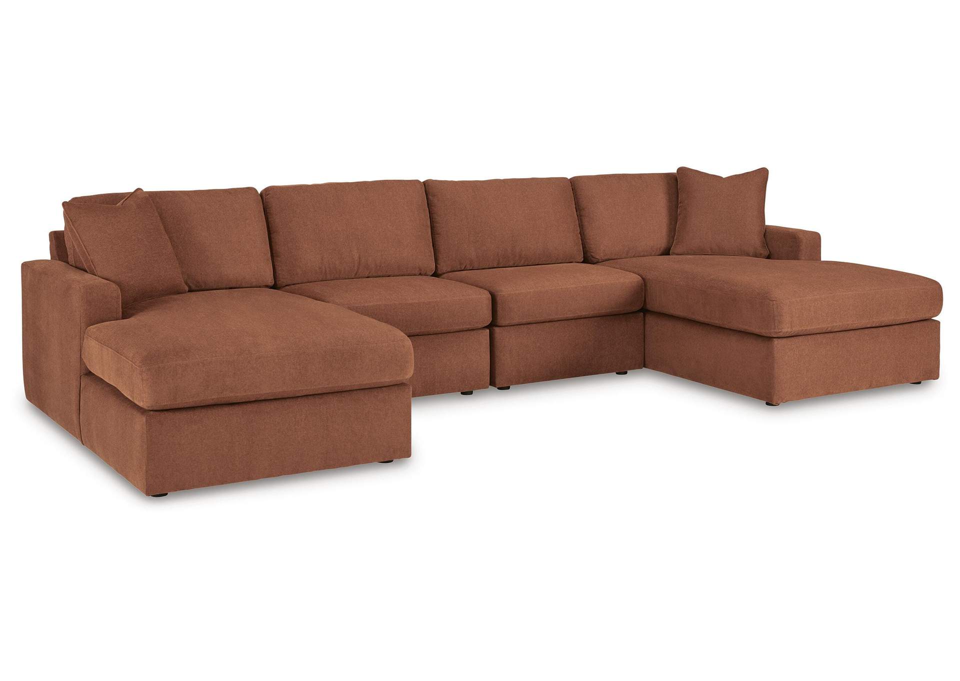 Modmax 4-Piece Double Storage Chaise Sectional image 1
