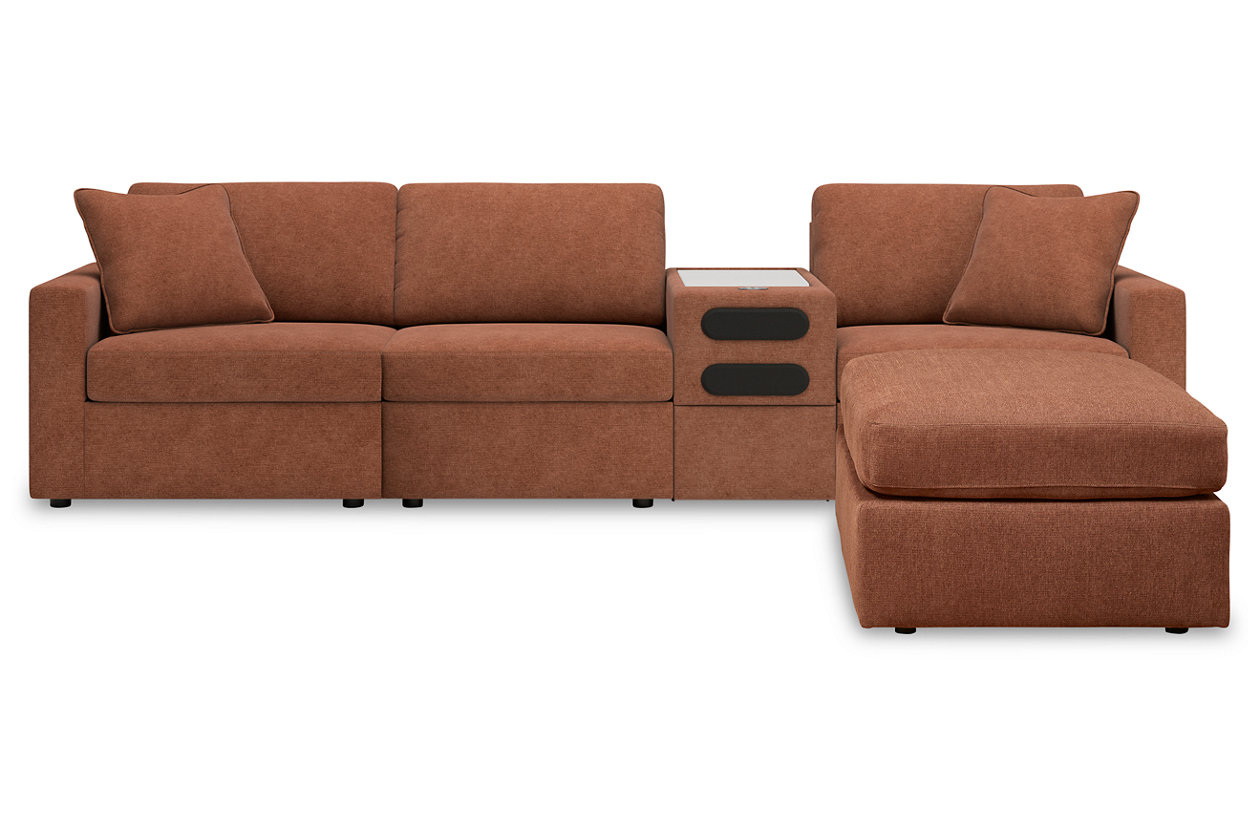 Modmax 4-Piece Sectional with Ottoman