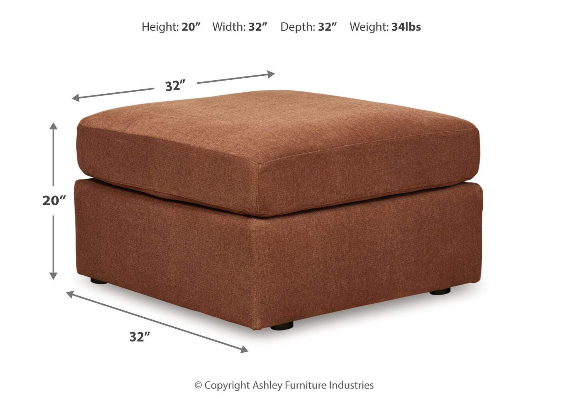 Modmax Oversized Accent Ottoman image 9
