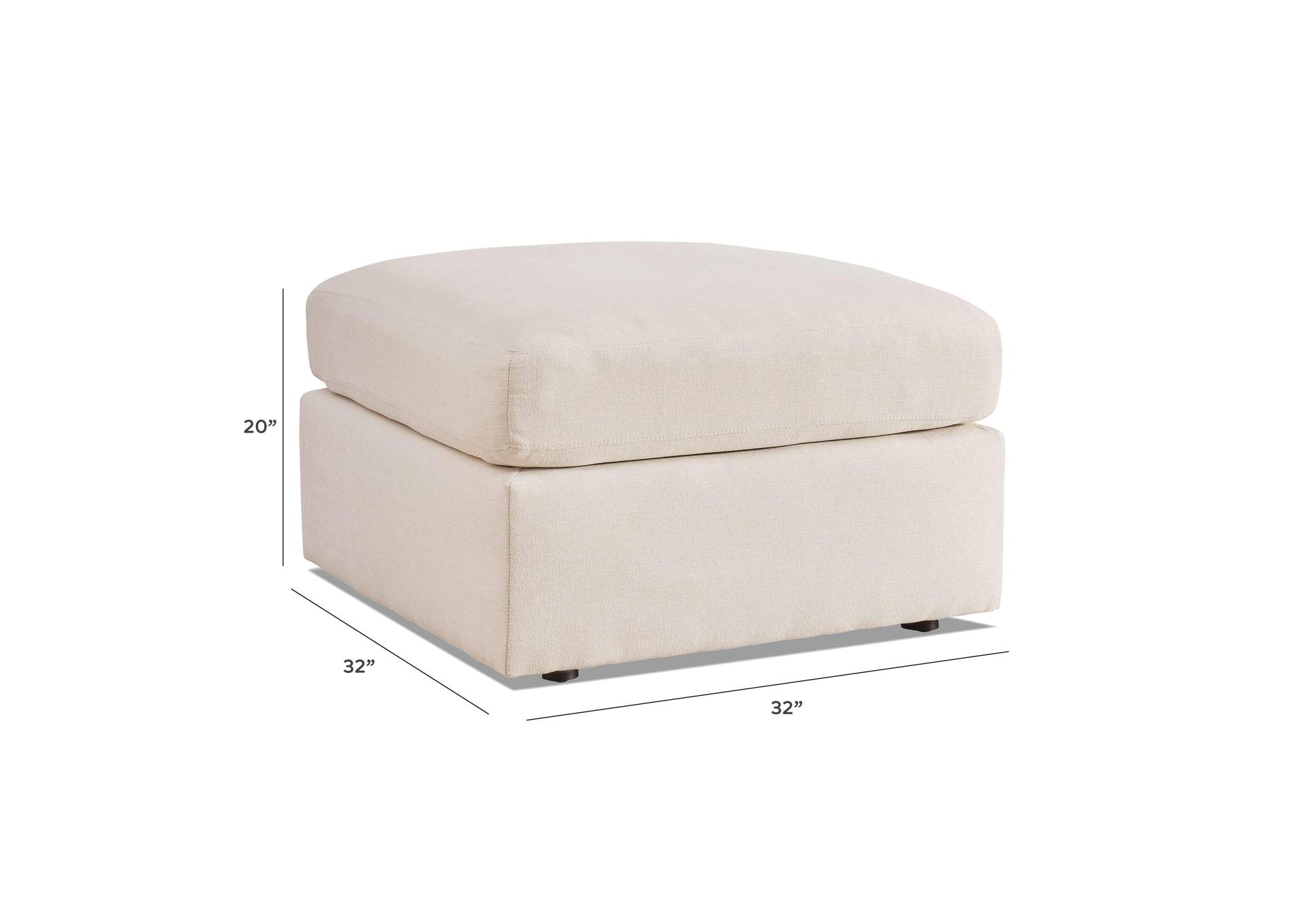 Modmax Oversized Accent Ottoman image 6