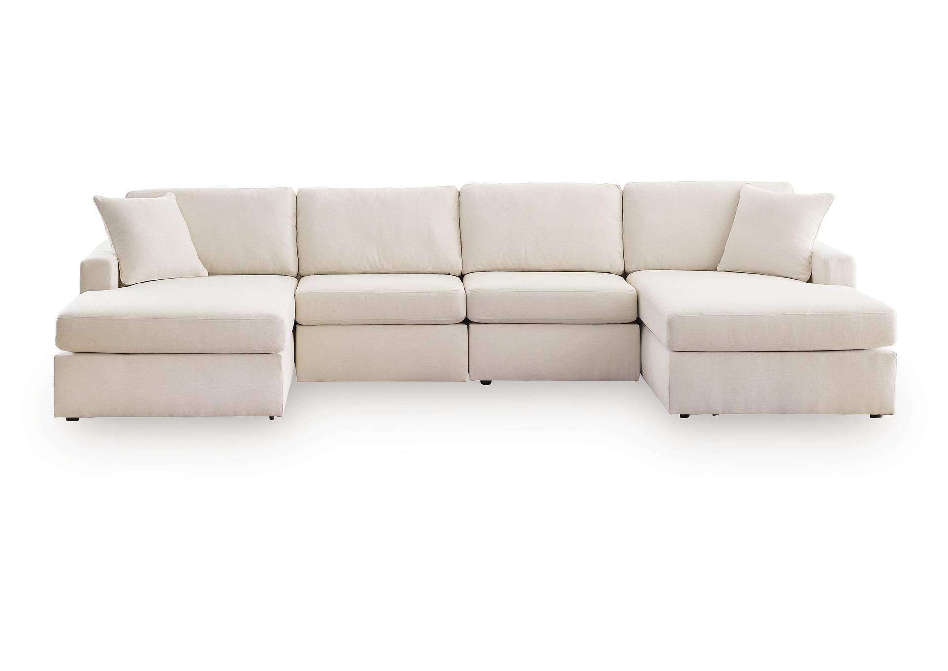 Modmax 4-Piece Double Storage Chaise Sectional image 1