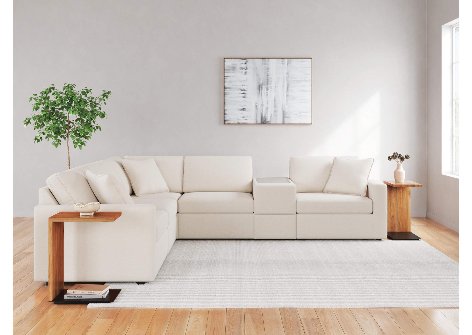 Modmax 6-Piece Sectional with Recliner image 14