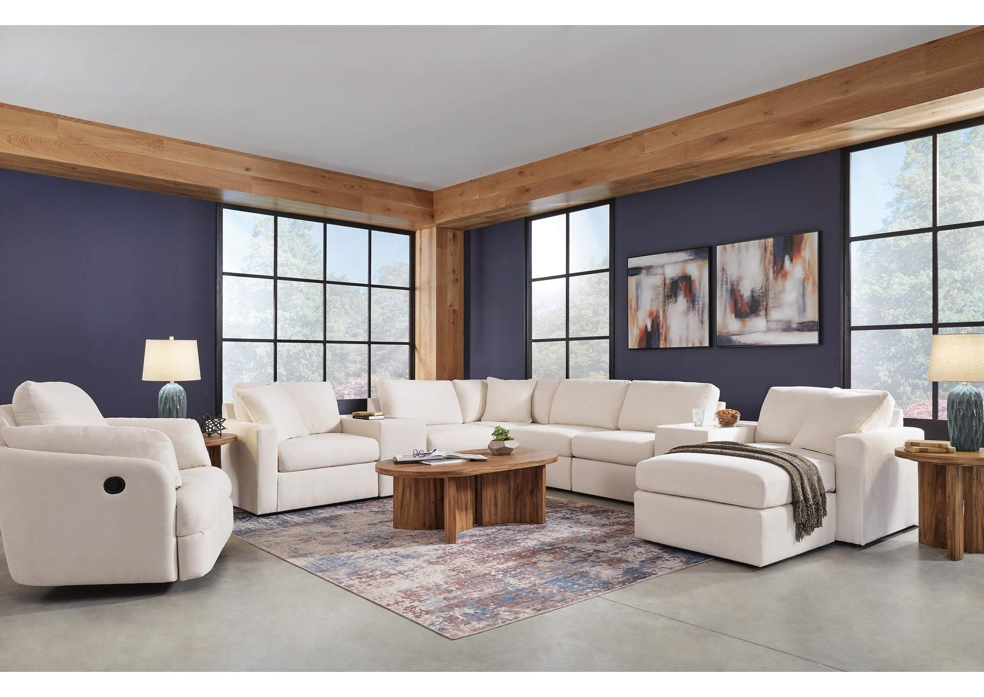 Modmax 6-Piece Sectional with Recliner image 7