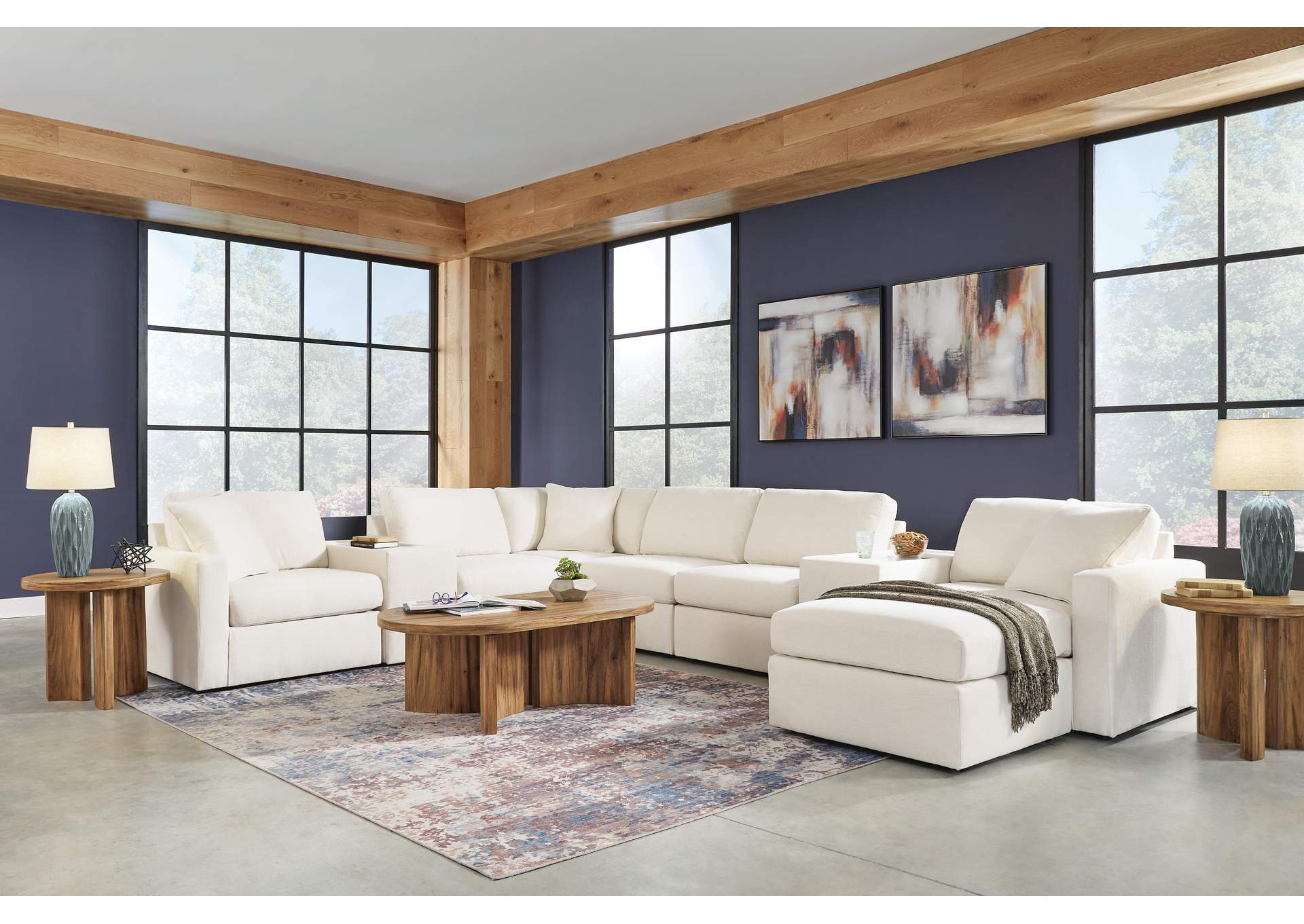 Modmax 8-Piece Sectional with Ottoman image 6